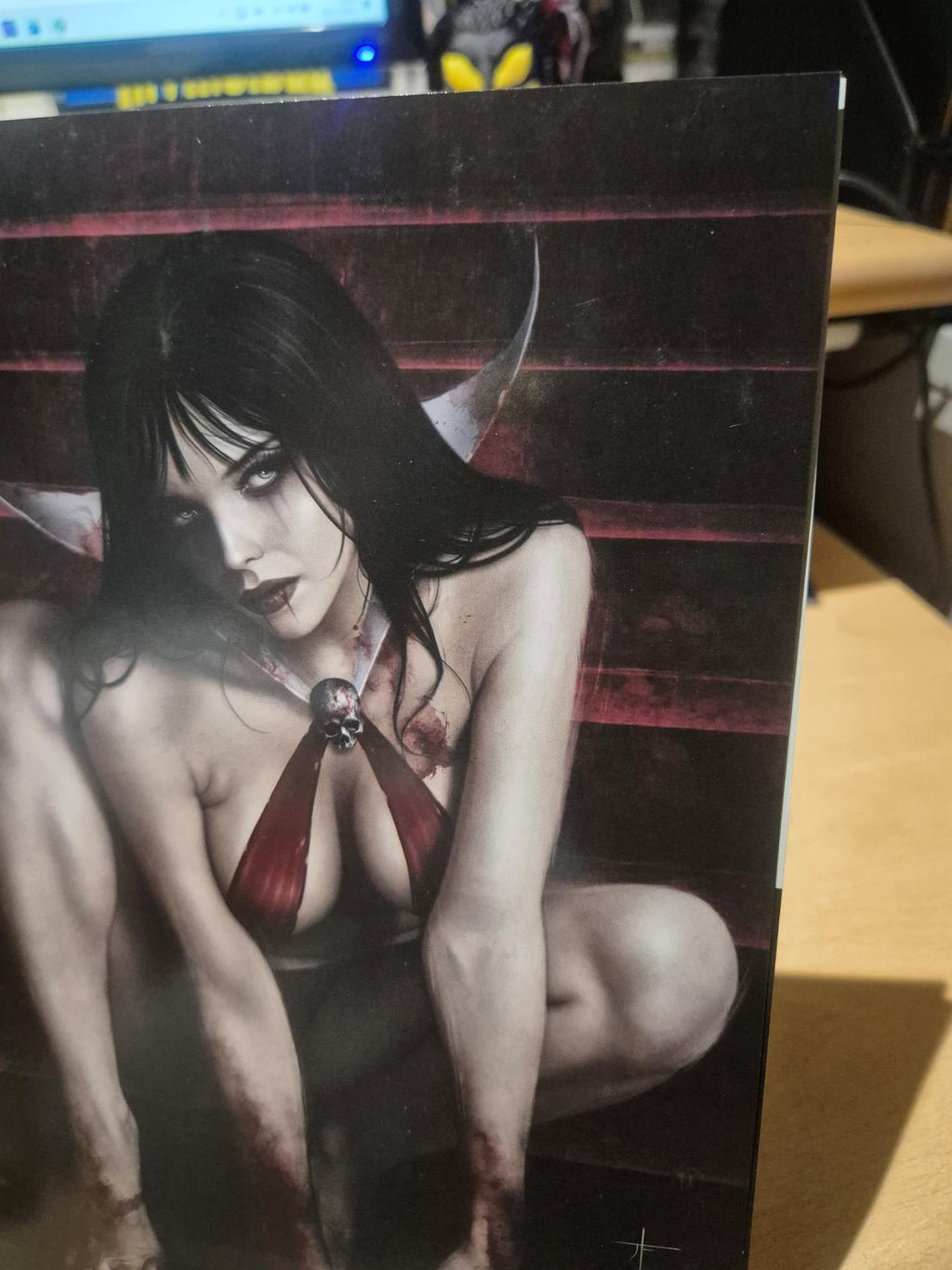 VAMPIRELLA DRACULA RAGE 2 JAY FERGUSON 616 VIRGIN VARIANT LTD 500, NEW