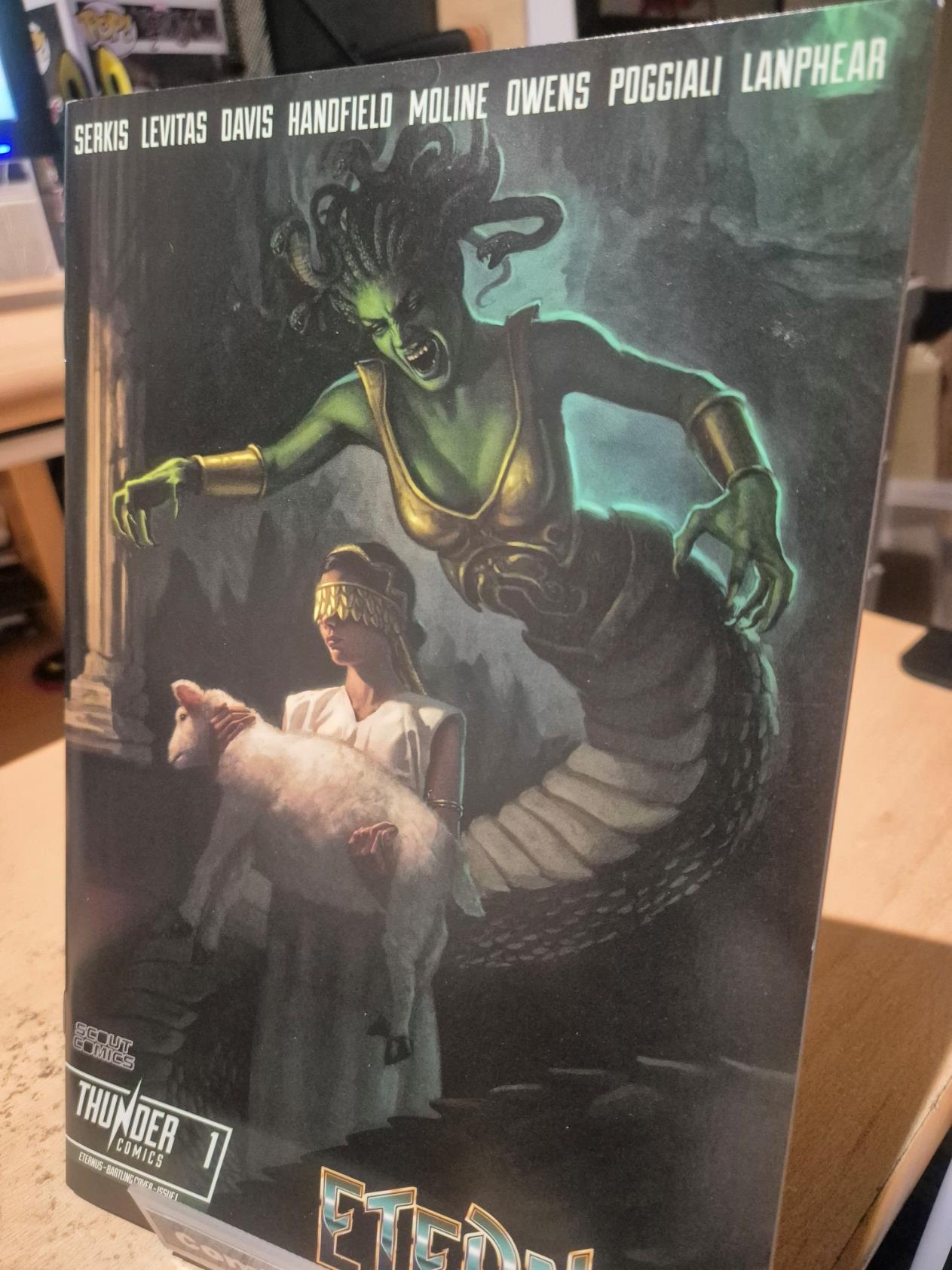 ETERNUS 1 TRADE VARIANT SDCC/NYCC/WHATNOT AARON BARTLING EXCLUSIVE VARIANT NEW