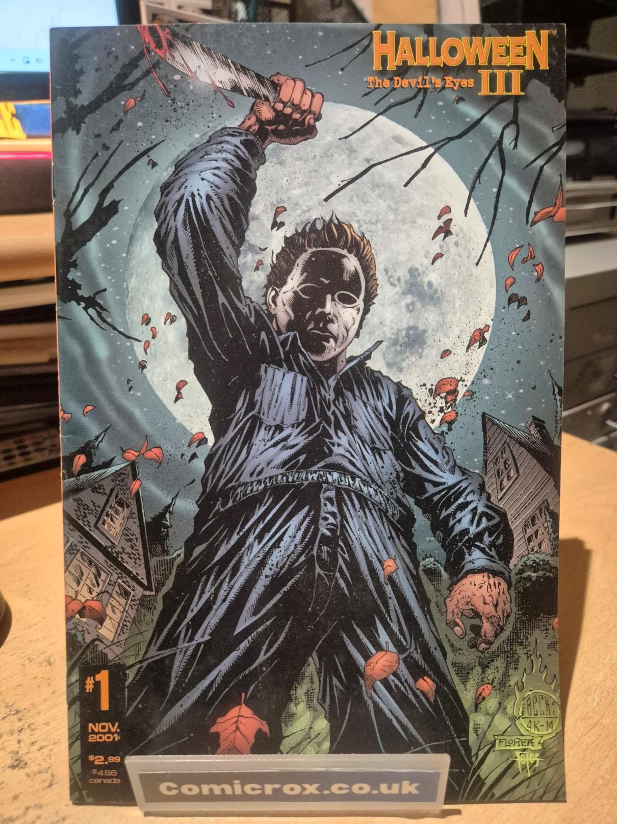 Halloween III: The Devil's Eyes, #1, Movie Madness Variant Edition, VF/NM