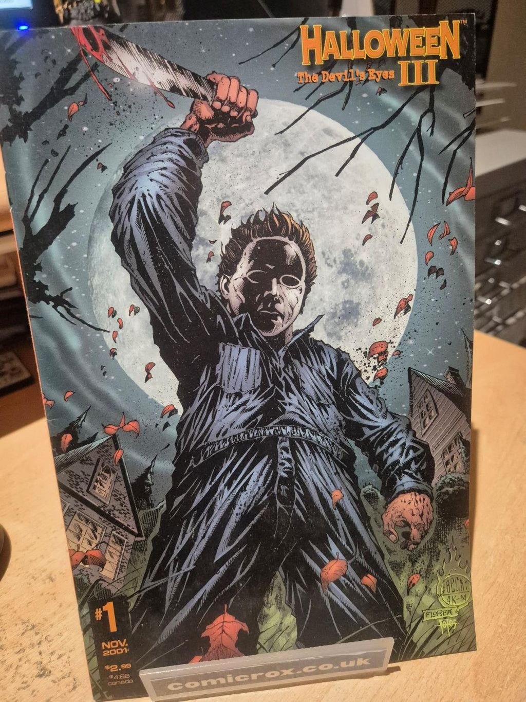 Halloween III: The Devil's Eyes, #1, Movie Madness Variant Edition, VF/NM