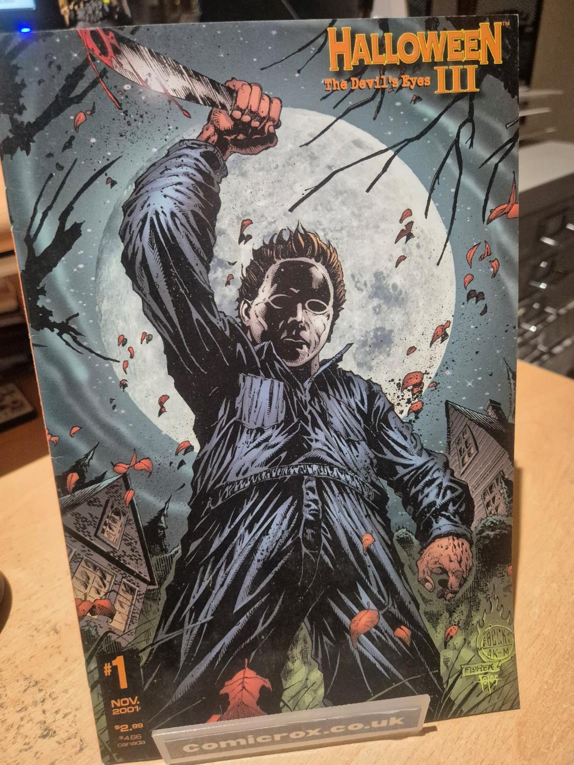 Halloween III: The Devil's Eyes, #1, Movie Madness Variant Edition, VF/NM