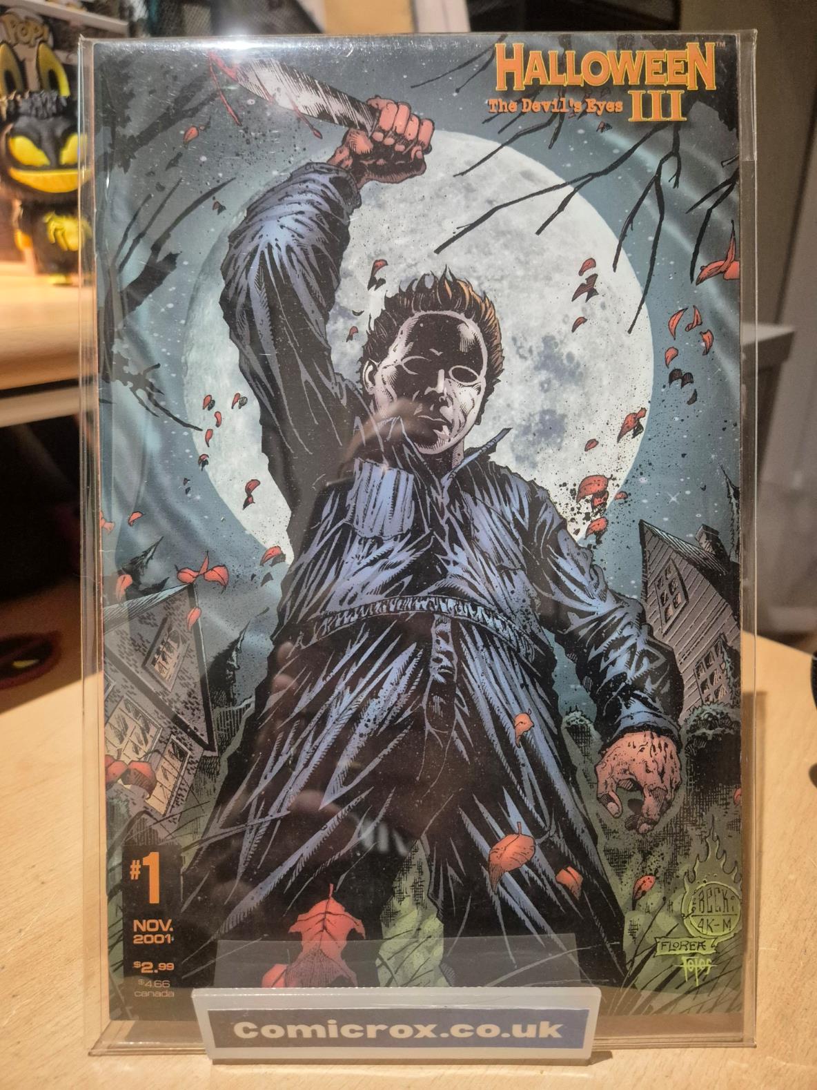 Halloween III: The Devil's Eyes, #1, Movie Madness Variant Edition, VF/NM