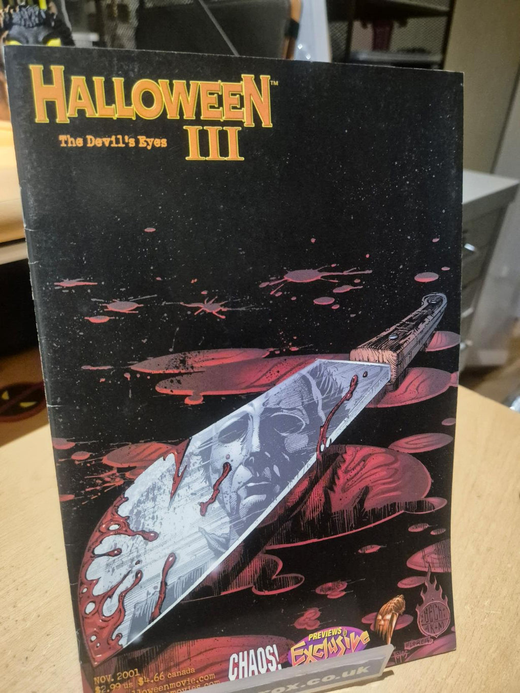 Halloween III: The Devil's Eyes, #1C, Previews Exclusive VF/NM