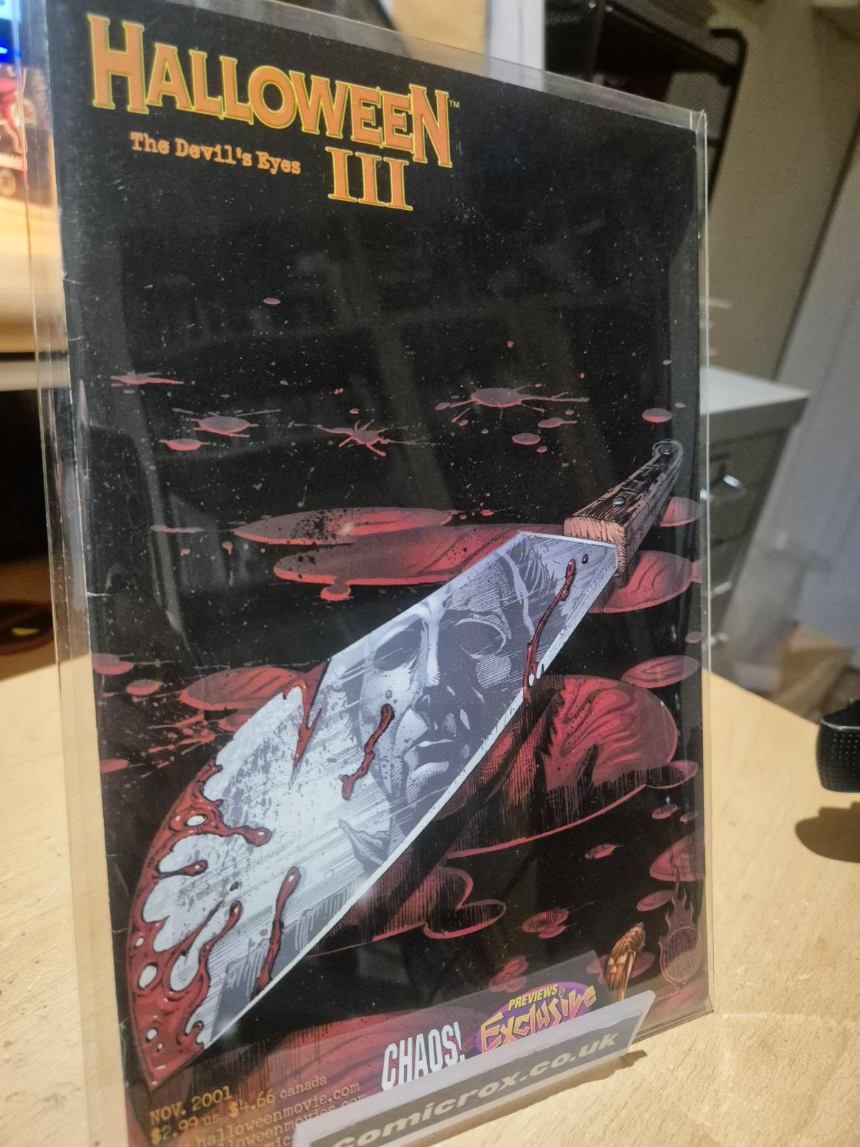 Halloween III: The Devil's Eyes, #1C, Previews Exclusive VF/NM