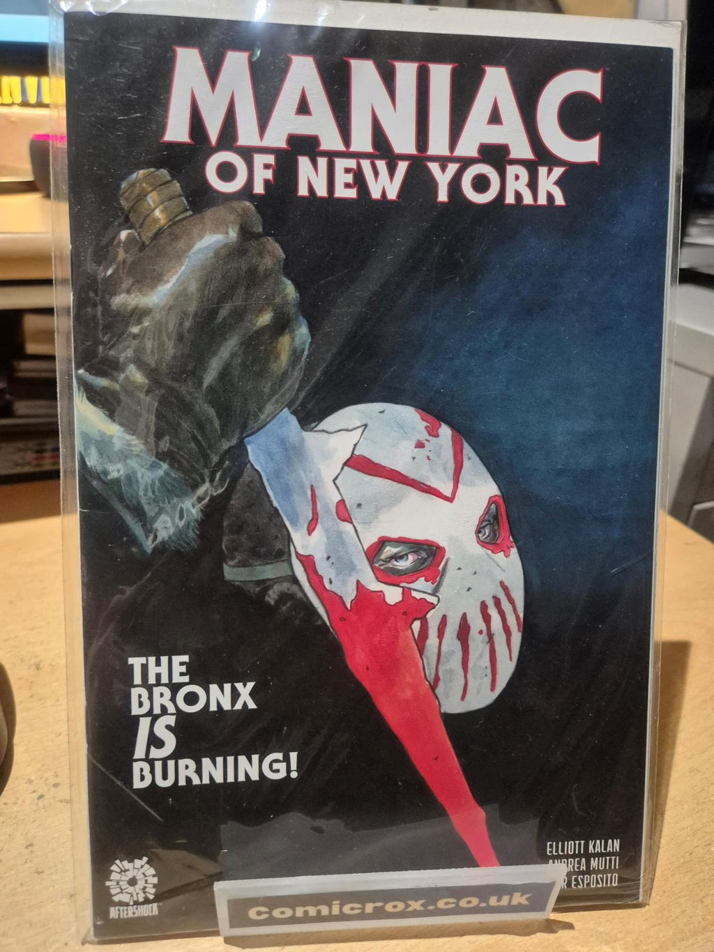 Maniac of New York Bronx is Burning #2 Variant Cover 2022, Aftershock, VF/NM