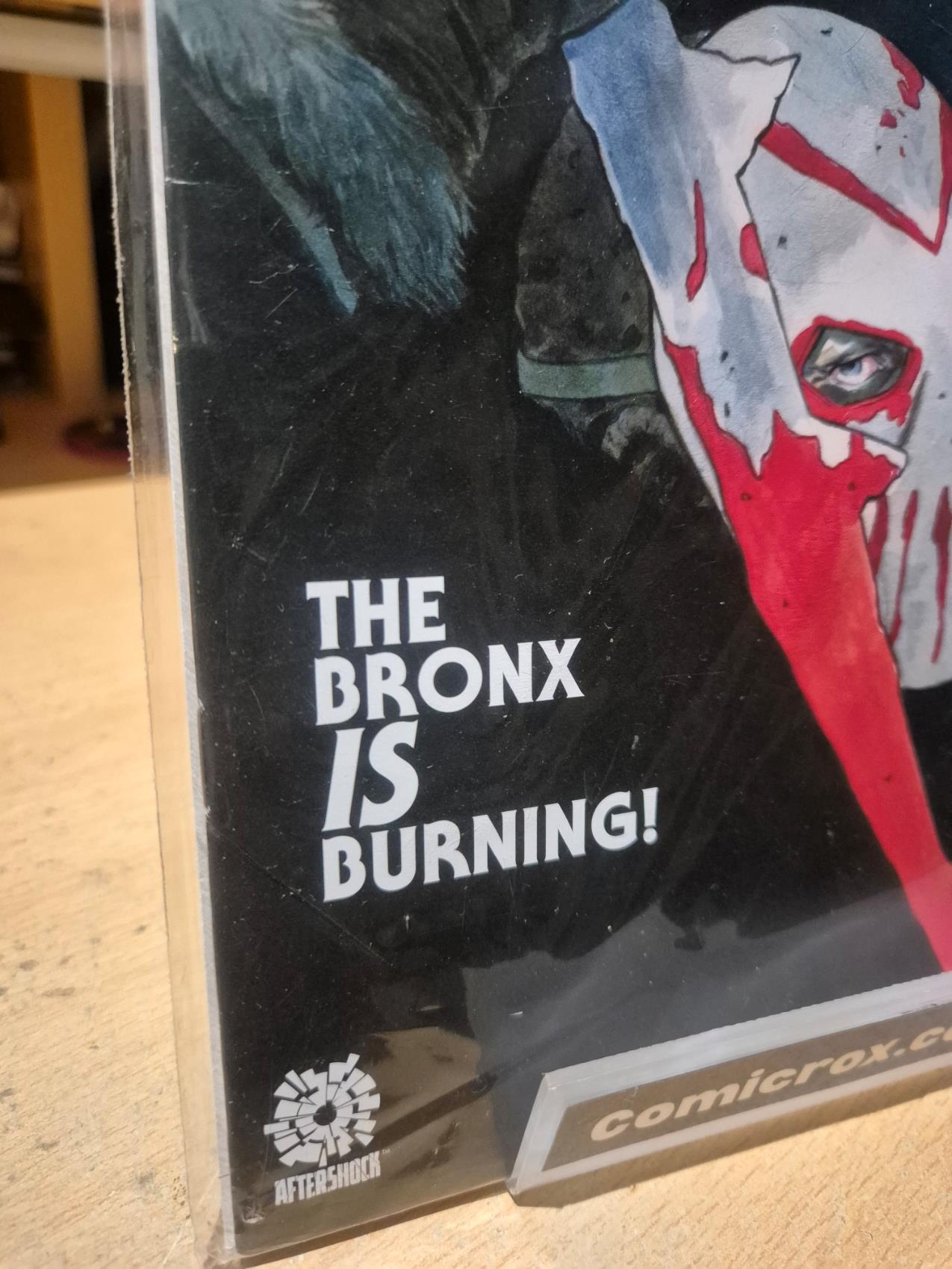 Maniac of New York Bronx is Burning #2 Variant Cover 2022, Aftershock, VF/NM