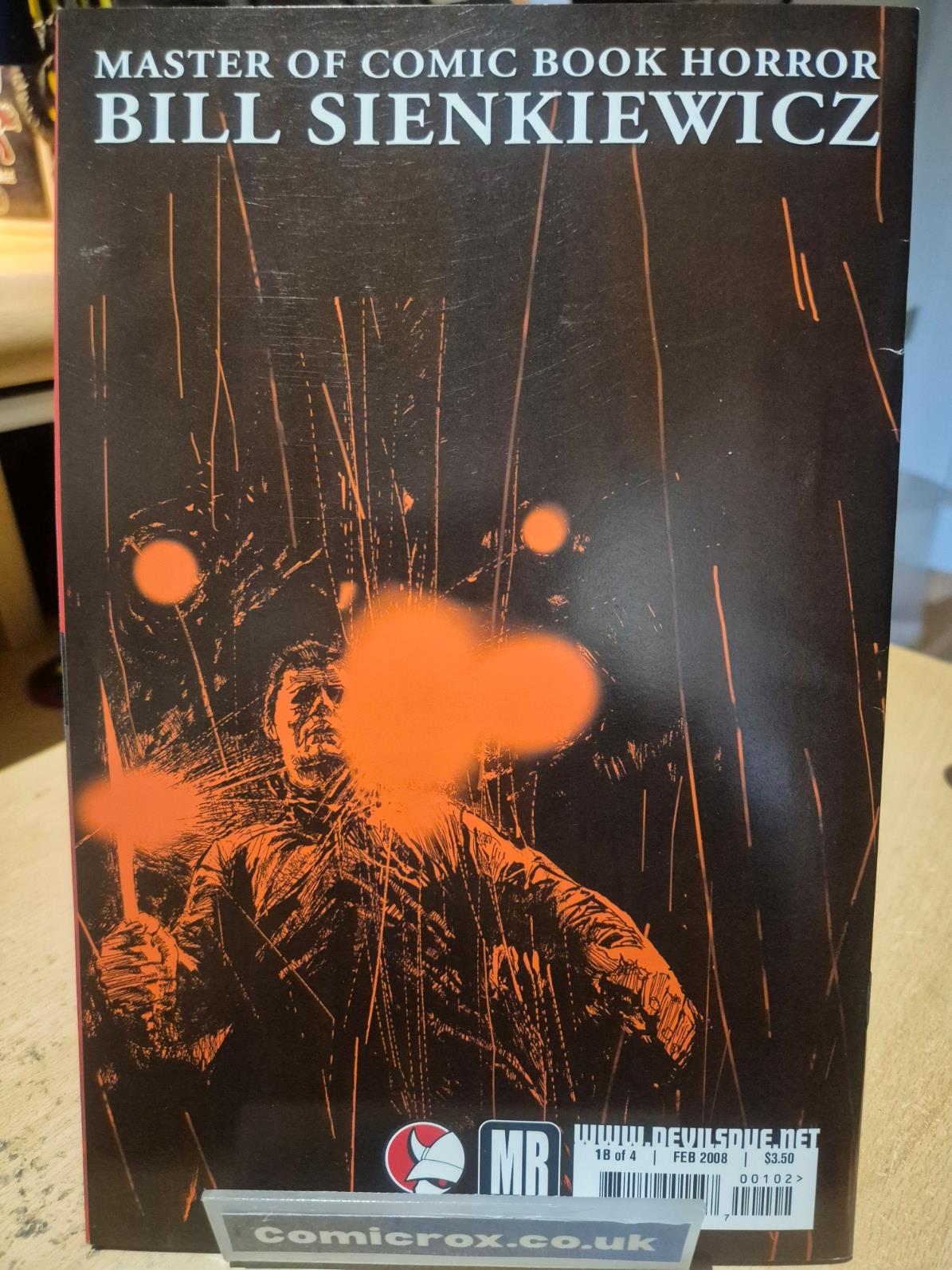 HALLOWEEN NIGHTDANCE #1 COVER B SIENKIEWICZ VARIANT, DEVIL'S DUE PUBLISHING, NM-