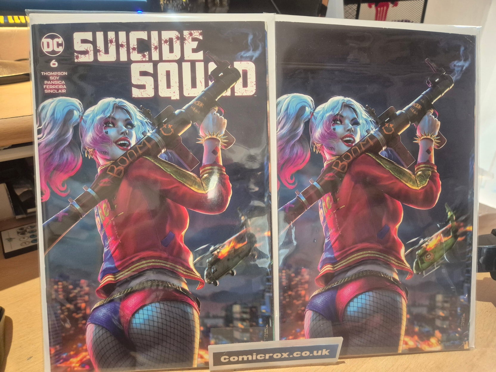 SUICIDE SQUAD, #6, TIAGO DA SILVA EXCL VIRGIN &TRADE DRESS VARIANT SET,  MINT