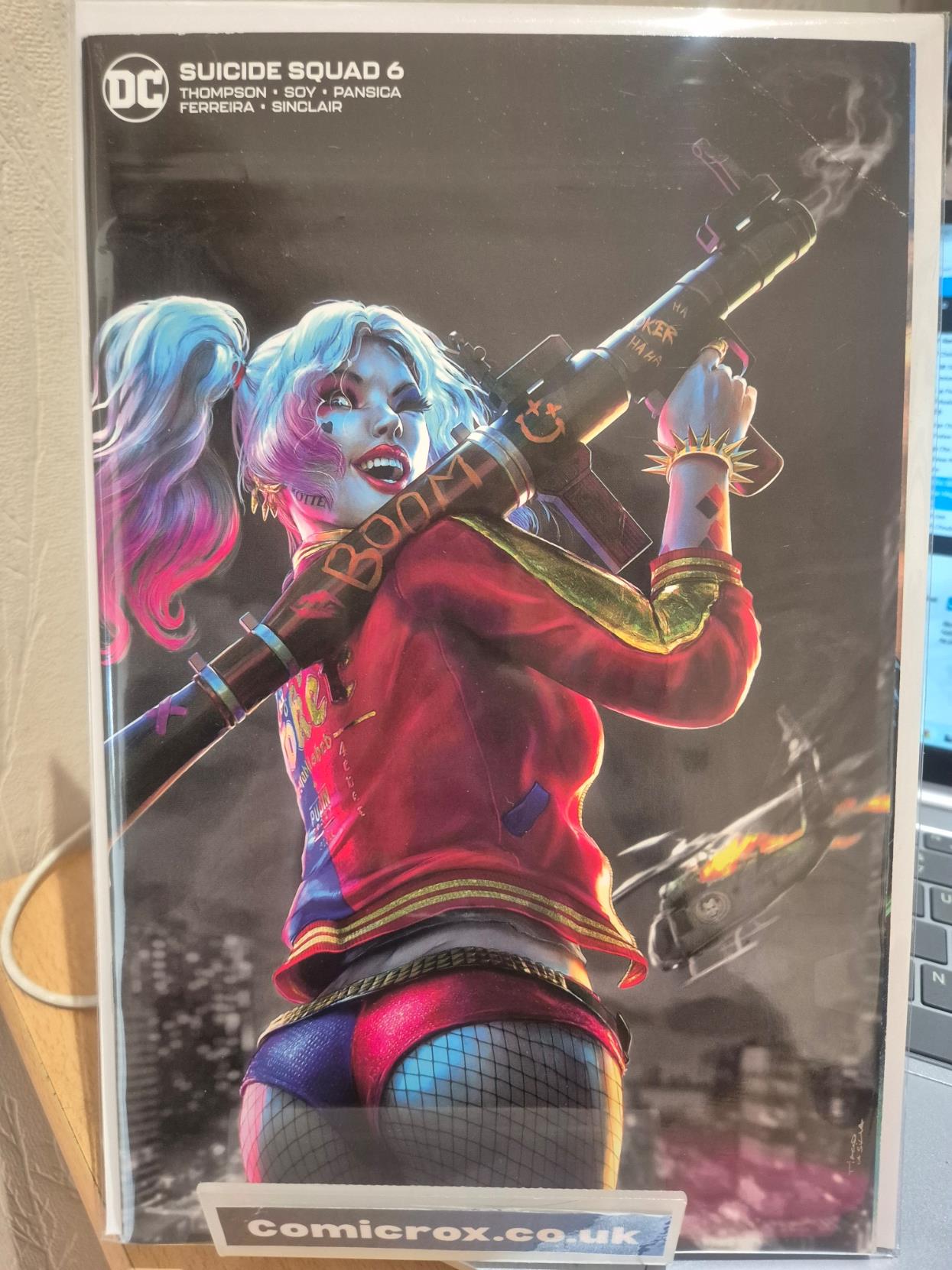 Suicide Squad, #6, Tiago Da Silva Exclusive Minimal Variant, Mint