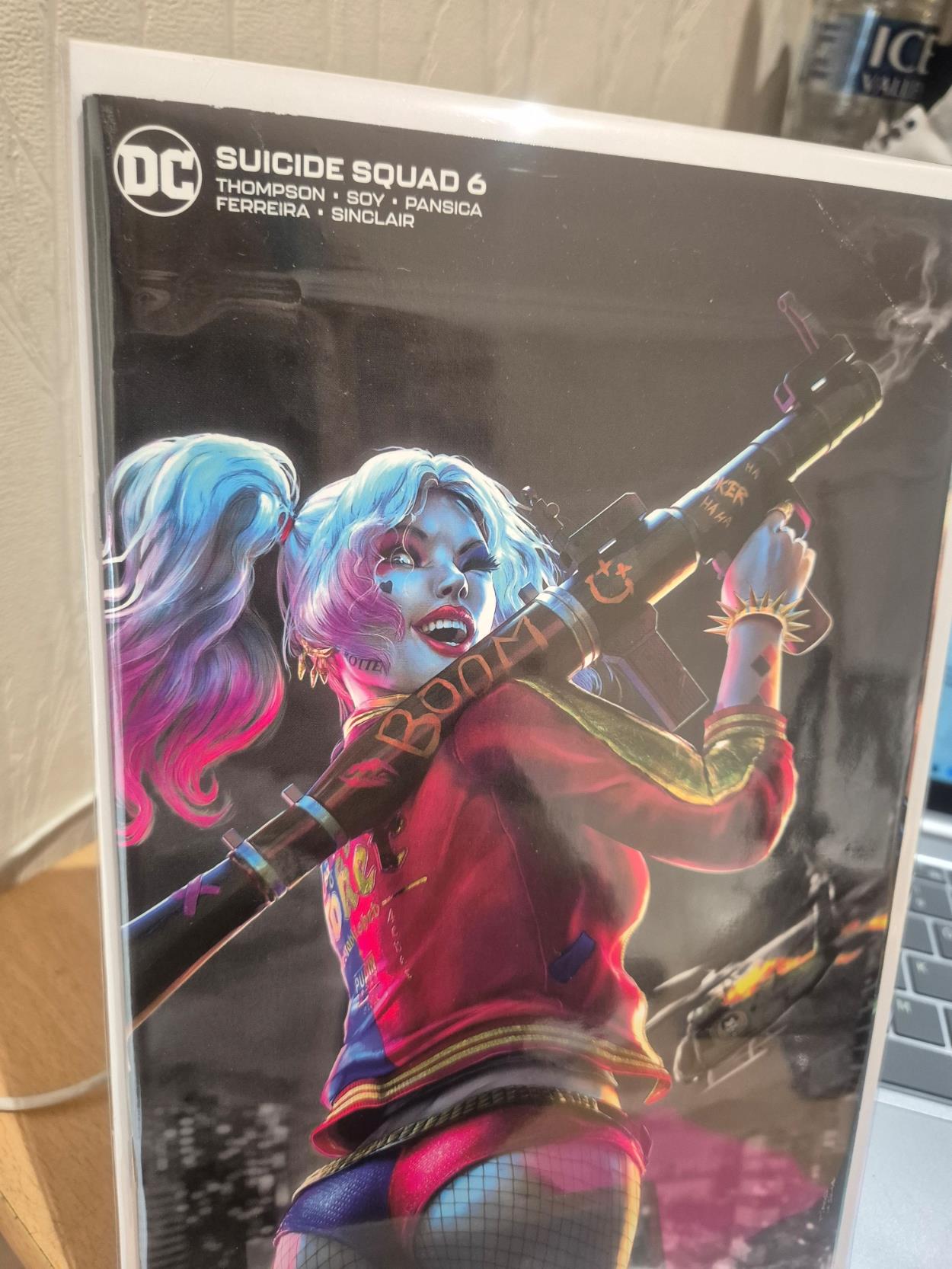 Suicide Squad, #6, Tiago Da Silva Exclusive Minimal Variant, Mint