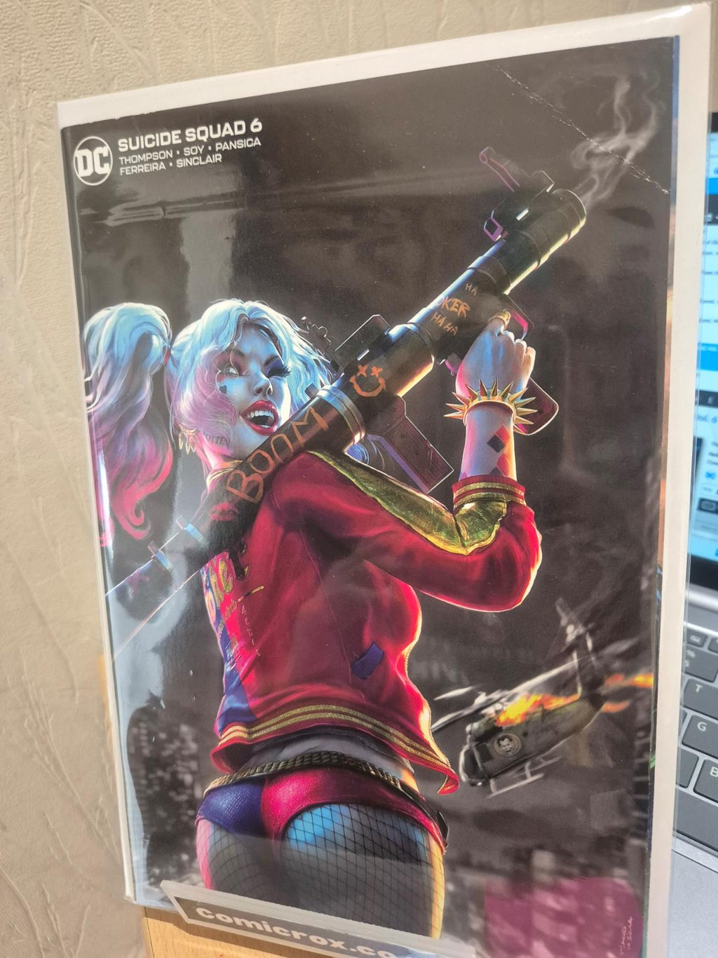 Suicide Squad, #6, Tiago Da Silva Exclusive Minimal Variant, Mint