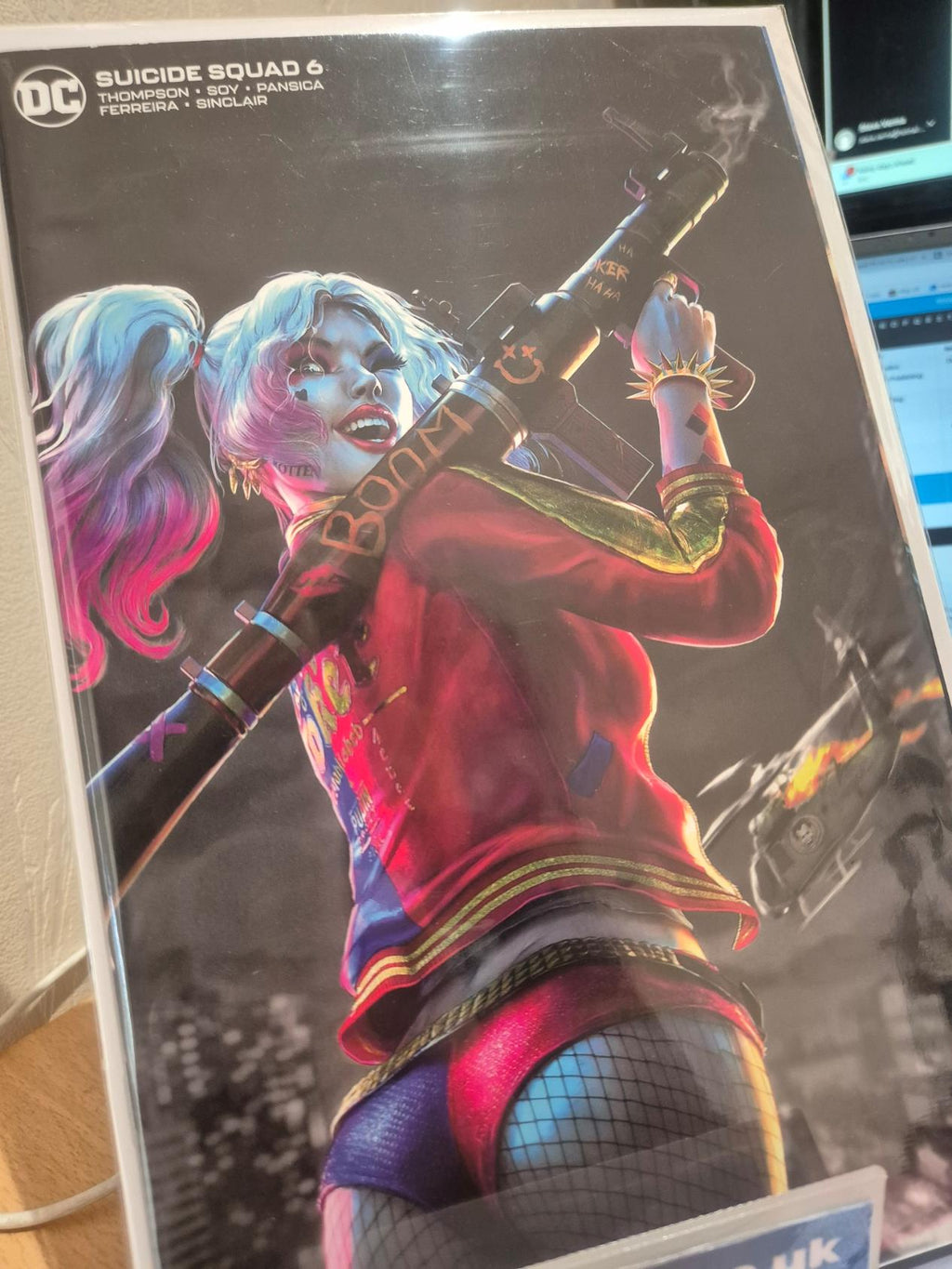 Suicide Squad, #6, Tiago Da Silva Exclusive Minimal Variant, Mint