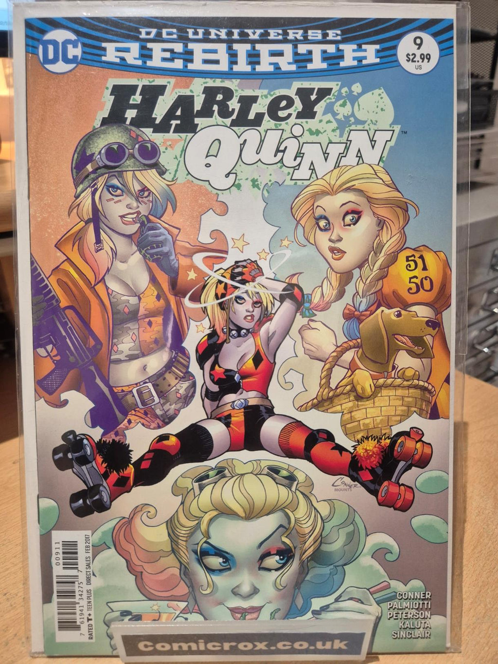 Harley Quinn, #9, Amanda Conner Cover, VF/NM