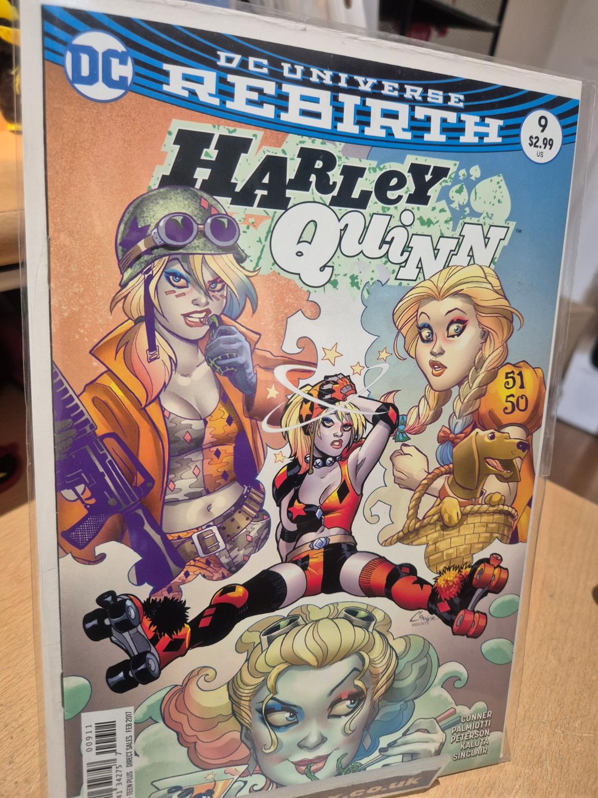 Harley Quinn, #9, Amanda Conner Cover, VF/NM