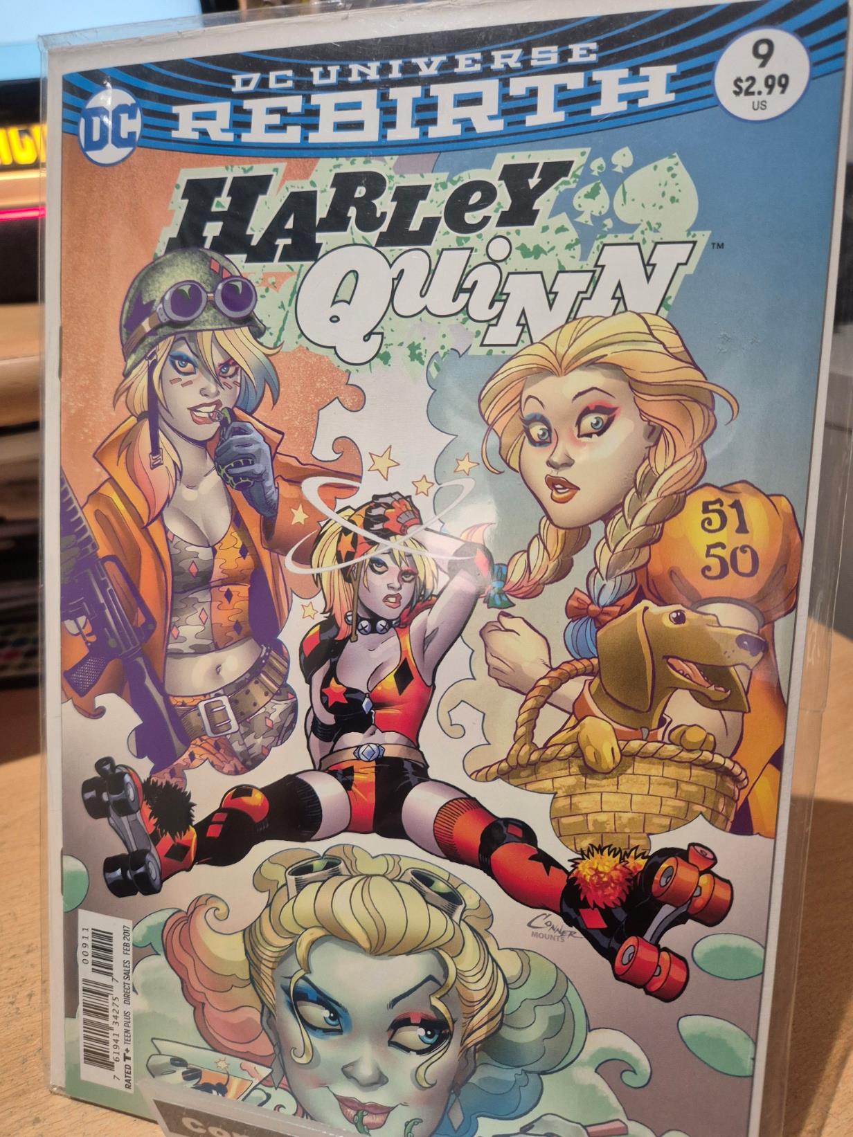 Harley Quinn, #9, Amanda Conner Cover, VF/NM