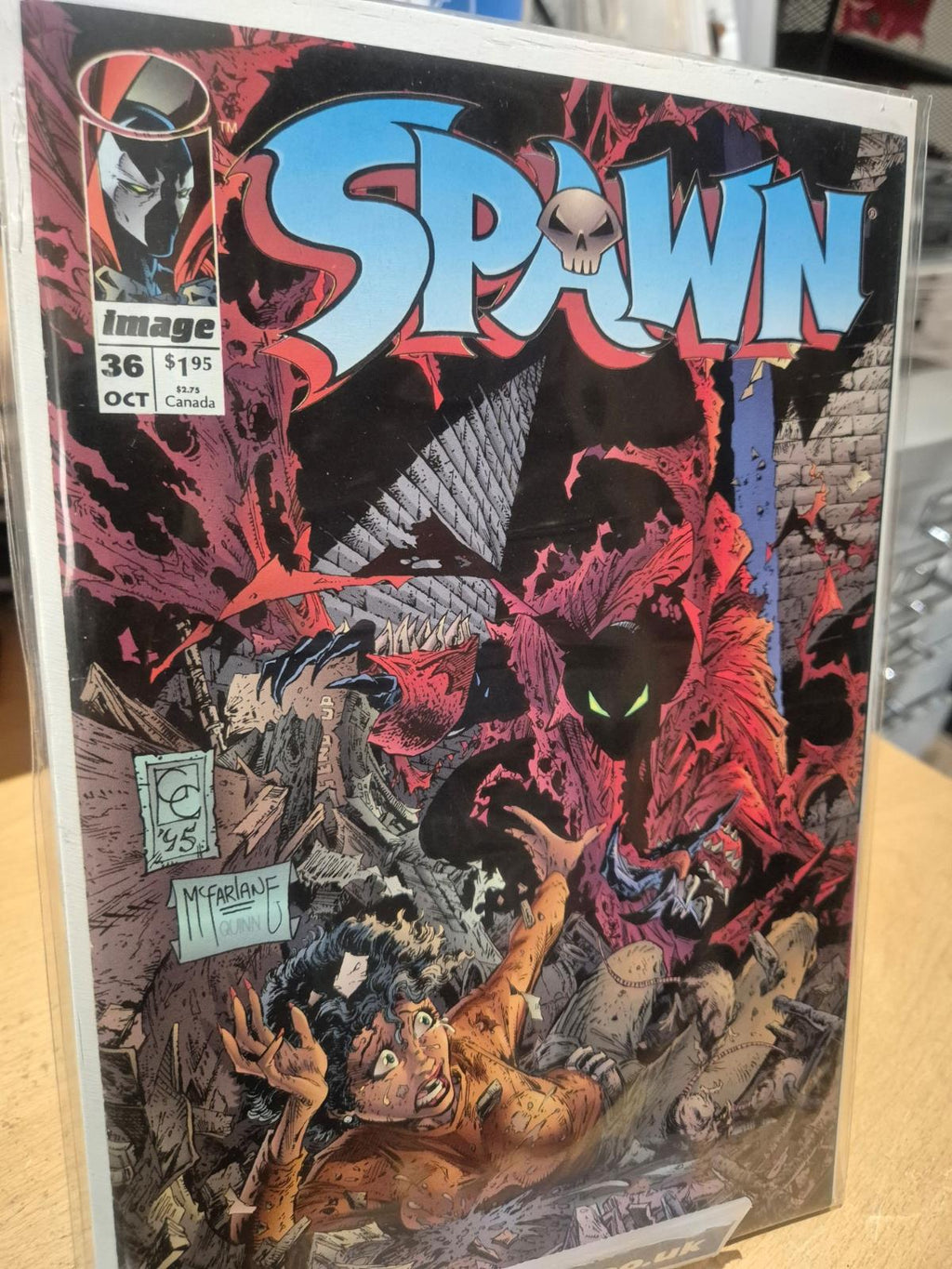 Spawn #36 Image Comics 1995 Todd McFarlane & Greg Capullo NM