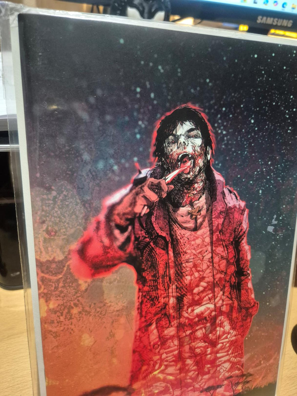 THE HUNGER #2, VIRGIN VARIANT, KICKSTARTER EXCLUSIVE. NM