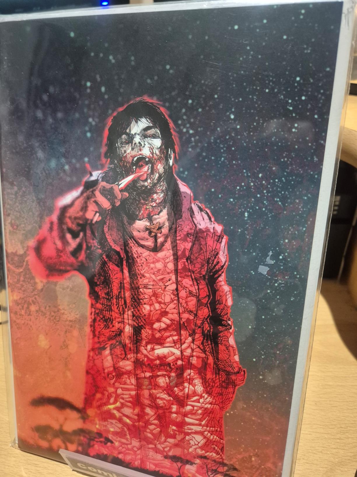 THE HUNGER #2, VIRGIN VARIANT, KICKSTARTER EXCLUSIVE. NM