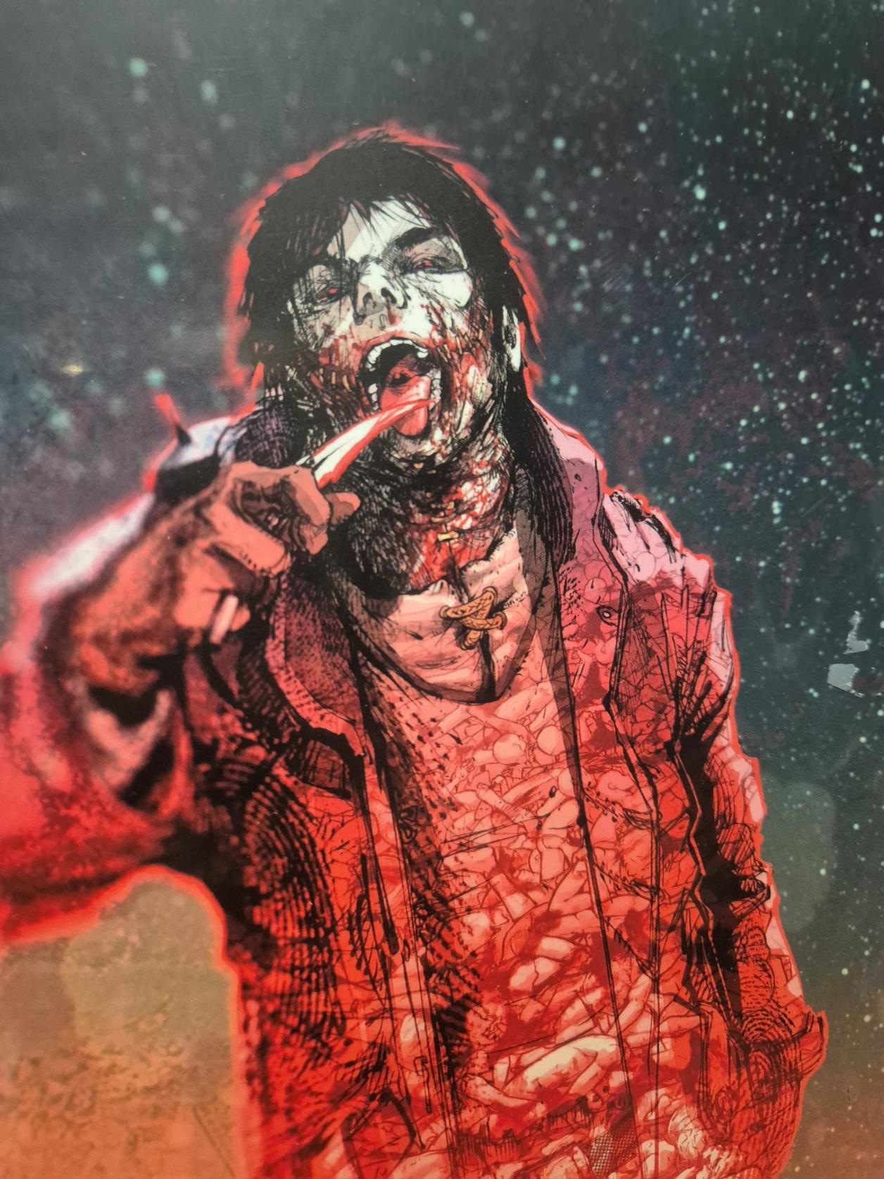 THE HUNGER #2, VIRGIN VARIANT, KICKSTARTER EXCLUSIVE. NM