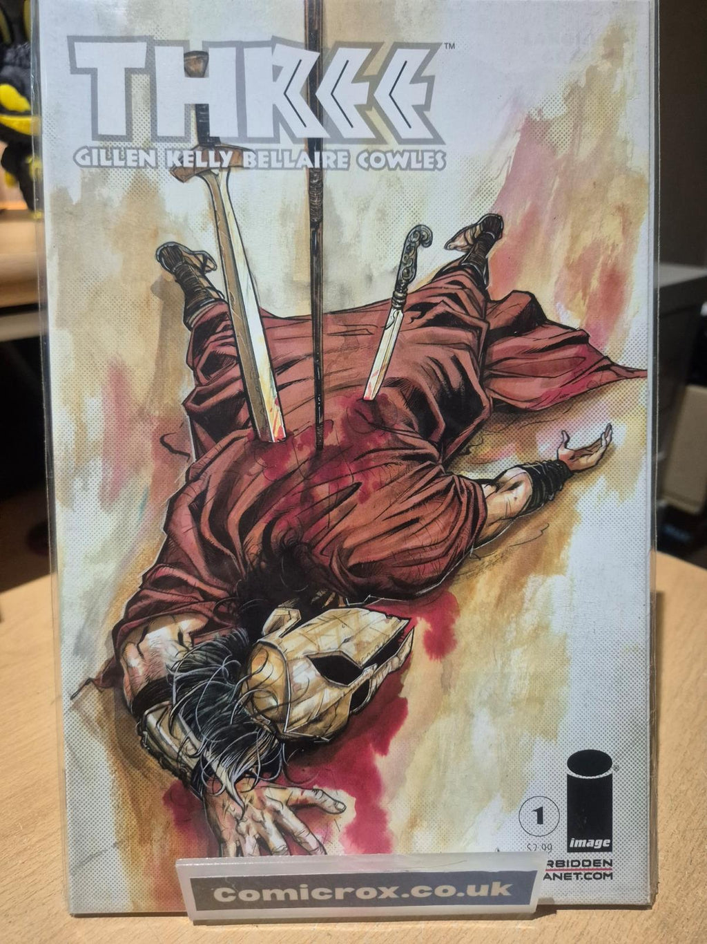 THREE #1 Forbidden Planet Variant Image Comics 2013. NM