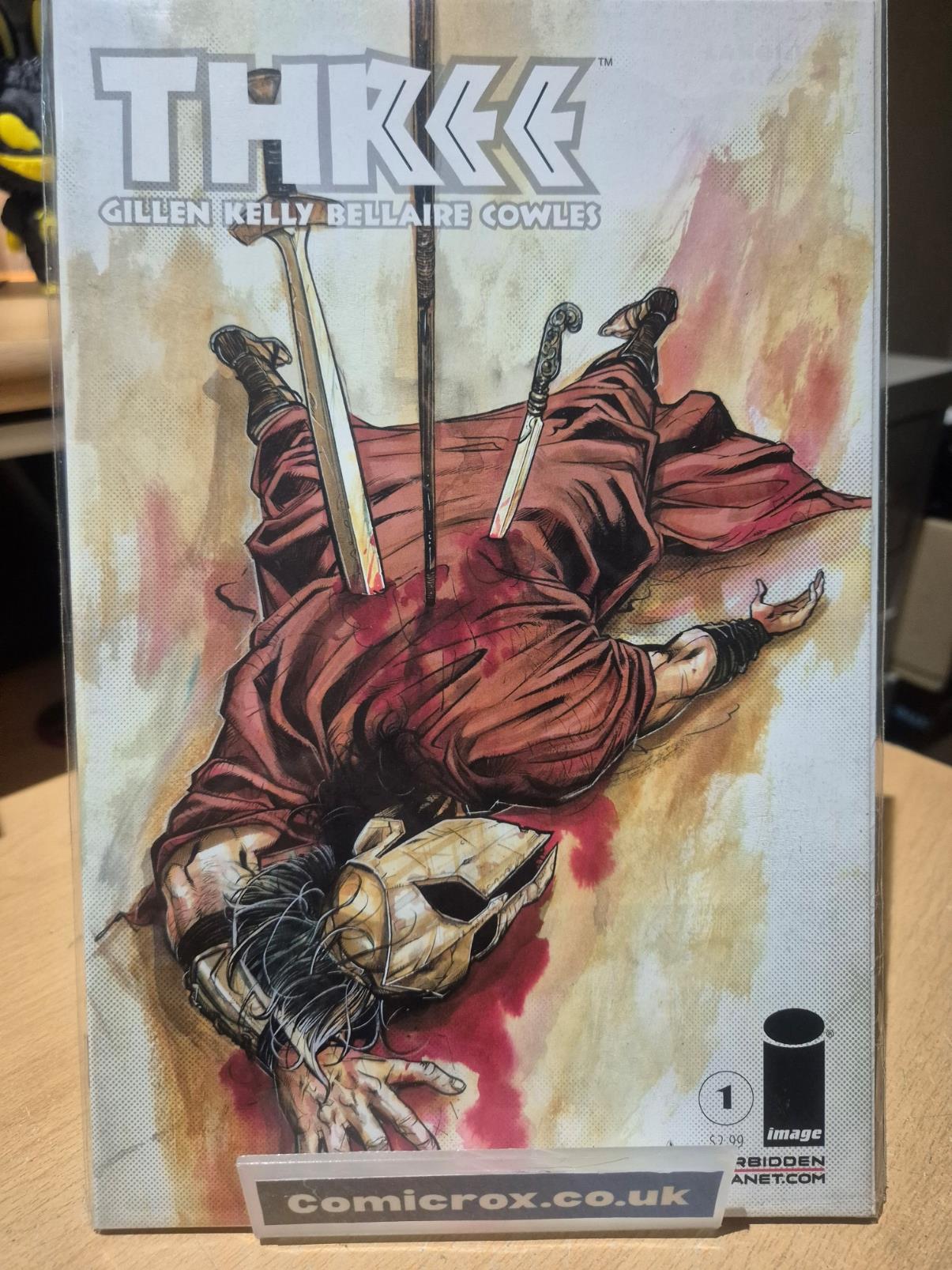 THREE #1 Forbidden Planet Variant Image Comics 2013. NM