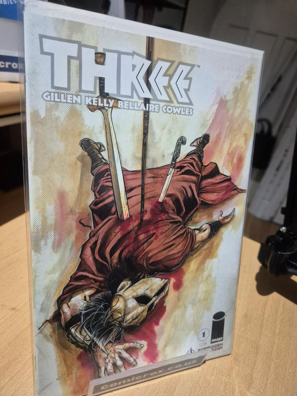 THREE #1 Forbidden Planet Variant Image Comics 2013. NM