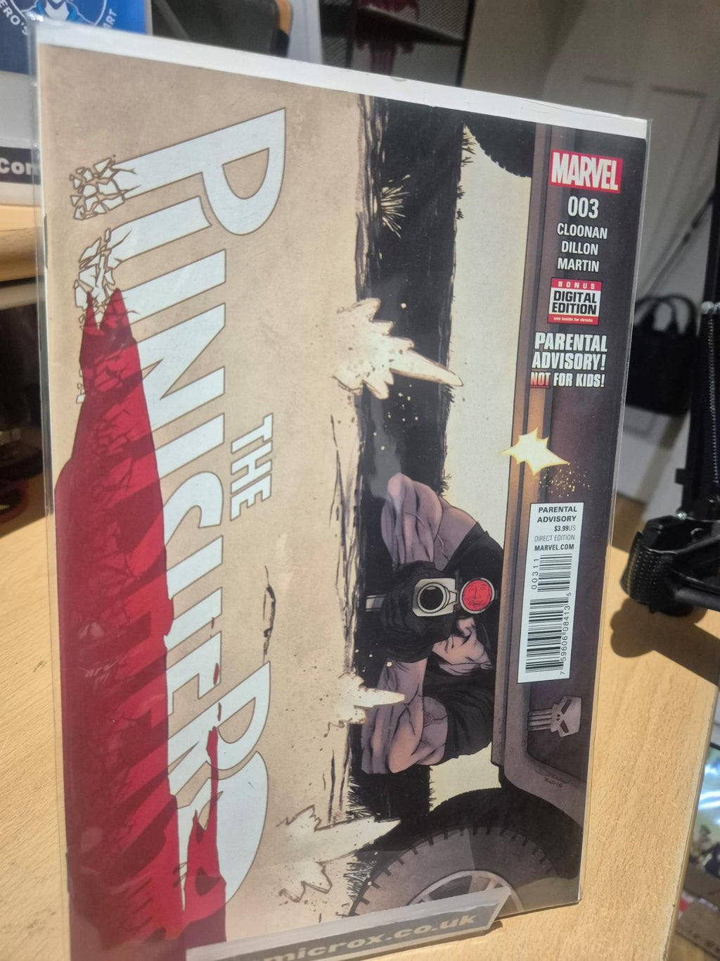 The Punisher #3 Vol. 11 (2016 Marvel Comics) Cloonan Cover, NM