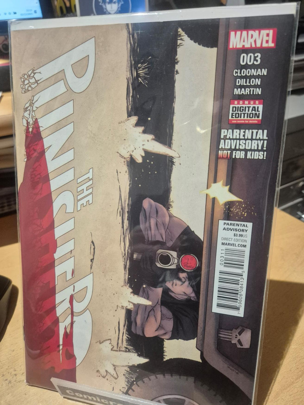 The Punisher #3 Vol. 11 (2016 Marvel Comics) Cloonan Cover, NM