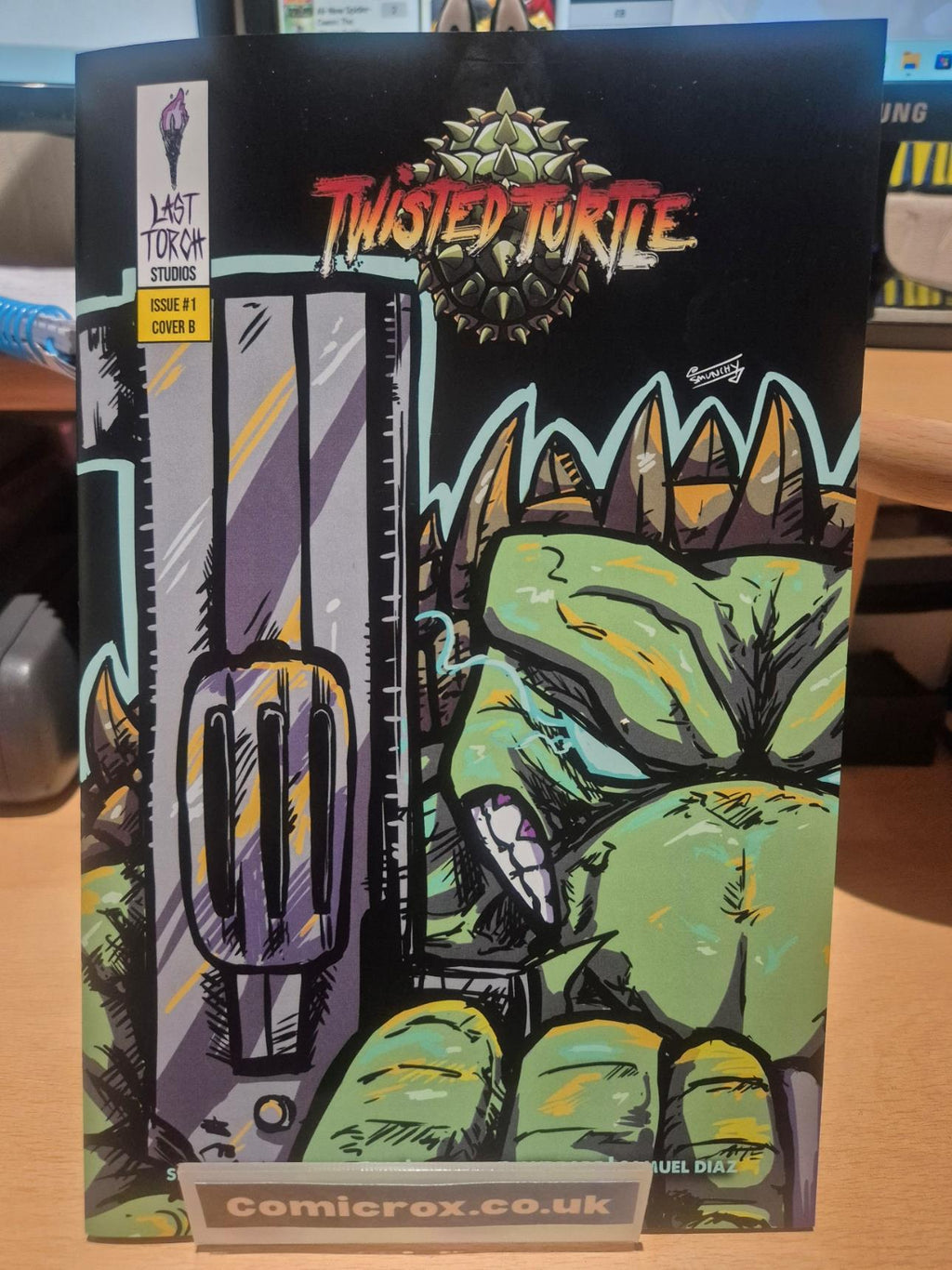 TWISTED TURTLE, #1 CVR B, LAST TORCH STUDIO, SOLD OUT UPON DROP! NEW in Mylar