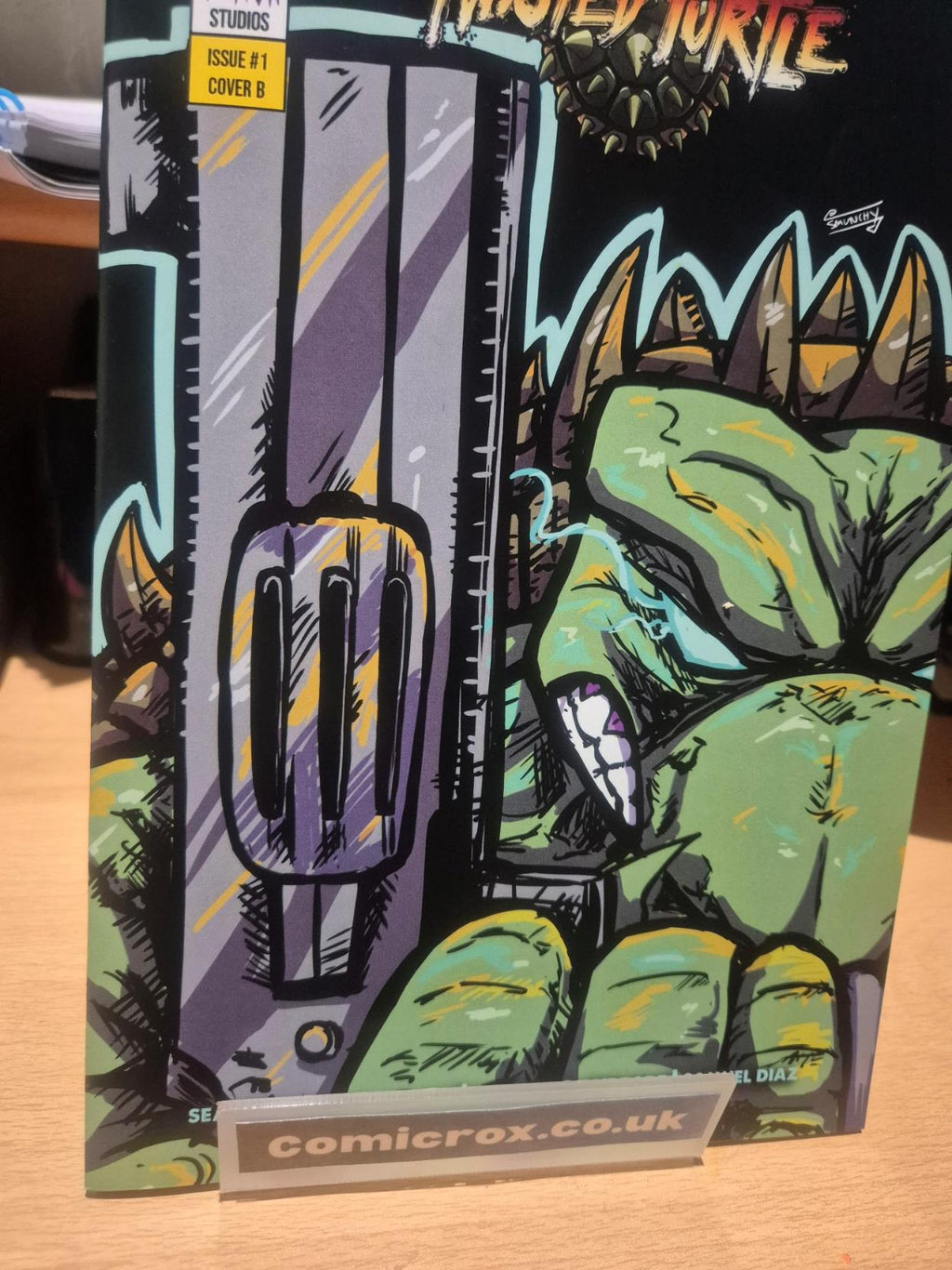 TWISTED TURTLE, #1 CVR B, LAST TORCH STUDIO, SOLD OUT UPON DROP! NEW in Mylar