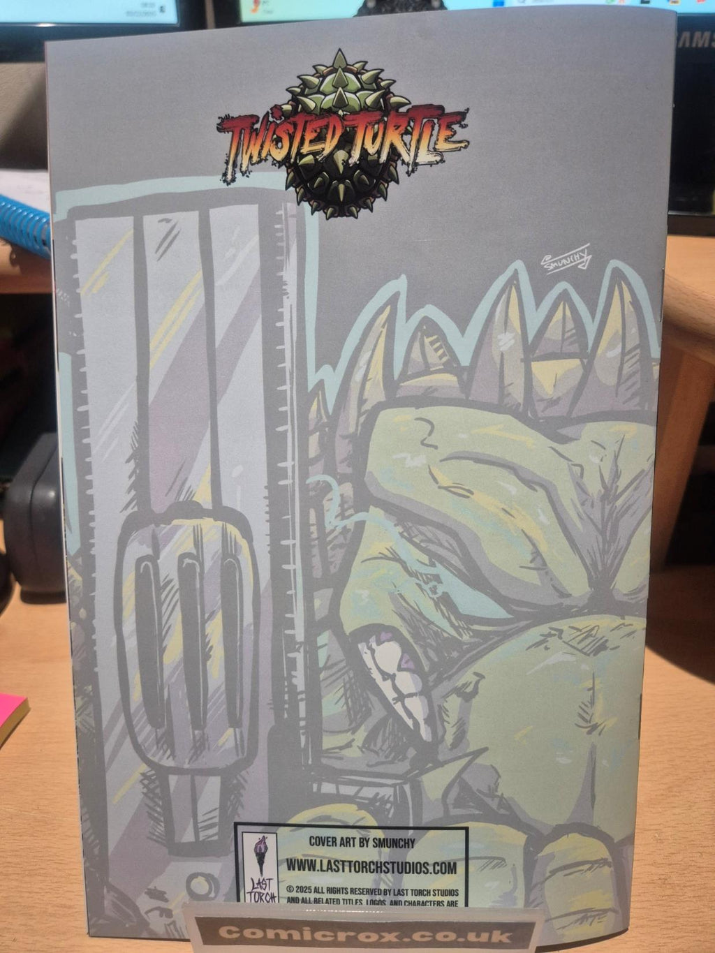 TWISTED TURTLE, #1 CVR B, LAST TORCH STUDIO, SOLD OUT UPON DROP! NEW in Mylar