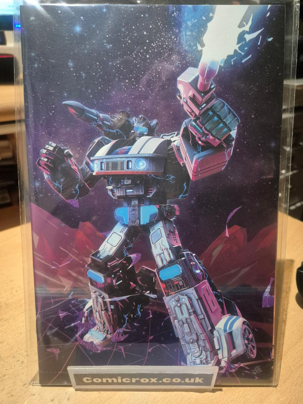 TRANSFORMERS, #23, BJORN BARENDS EXCLUSIVE VARIANT, LTD. 750 IN THE WORLD. MINT/