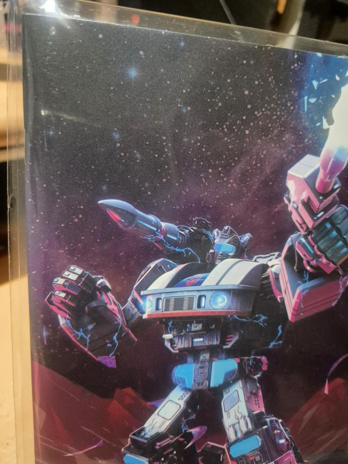 TRANSFORMERS, #23, BJORN BARENDS EXCLUSIVE VARIANT, LTD. 750 IN THE WORLD. MINT/