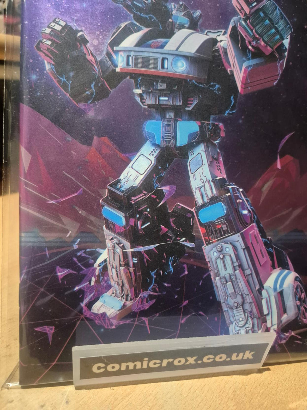 TRANSFORMERS, #23, BJORN BARENDS EXCLUSIVE VARIANT, LTD. 750 IN THE WORLD. MINT/