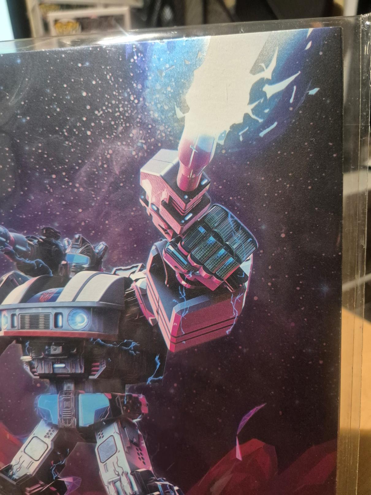 TRANSFORMERS, #23, BJORN BARENDS EXCLUSIVE VARIANT, LTD. 750 IN THE WORLD. MINT/