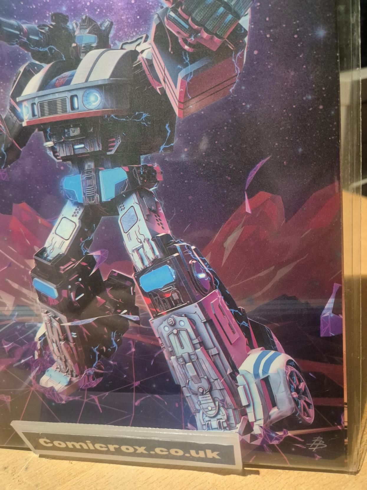 TRANSFORMERS, #23, BJORN BARENDS EXCLUSIVE VARIANT, LTD. 750 IN THE WORLD. MINT/