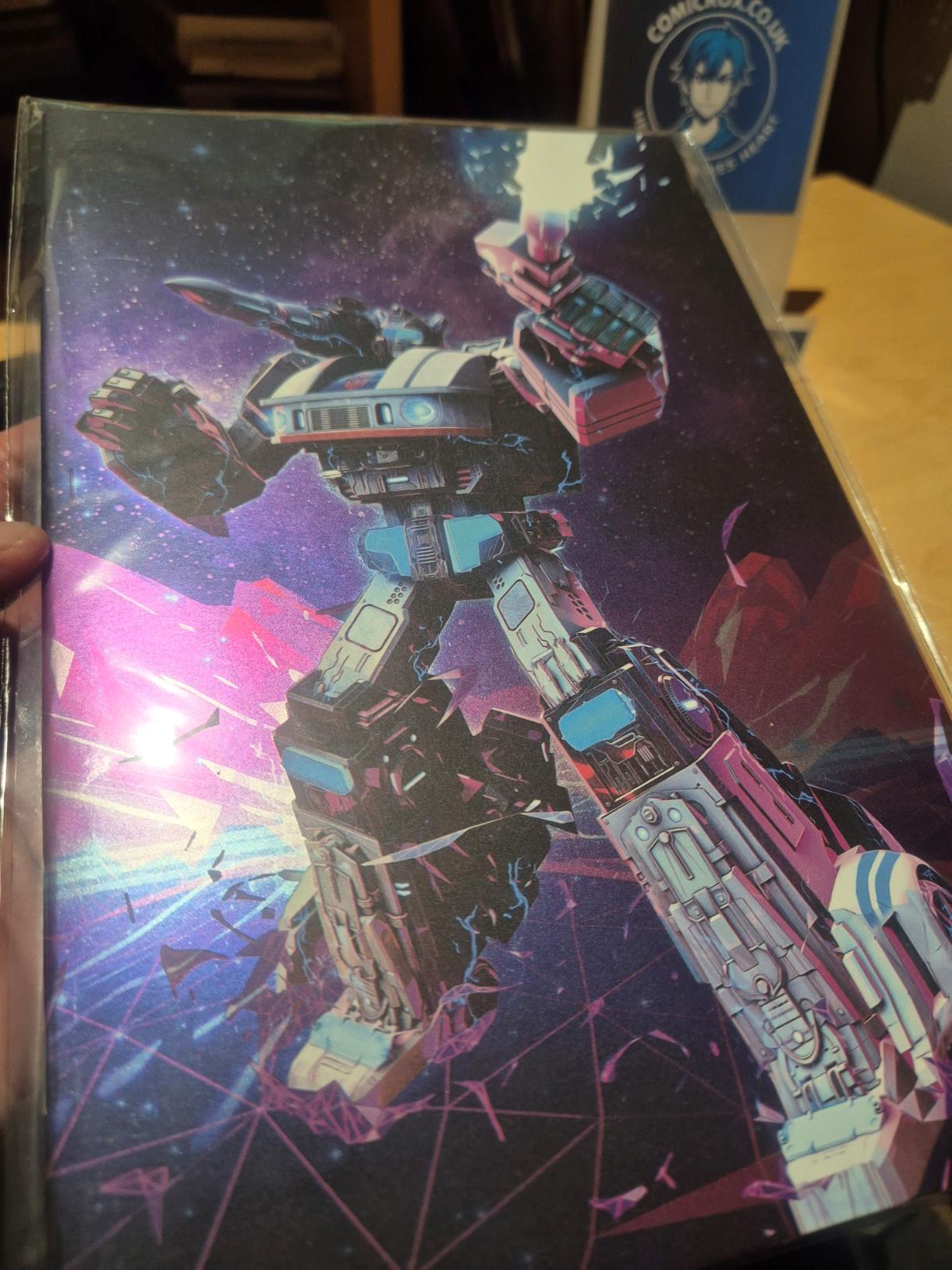 TRANSFORMERS, #23, BJORN BARENDS EXCLUSIVE VARIANT, LTD. 750 IN THE WORLD. MINT/