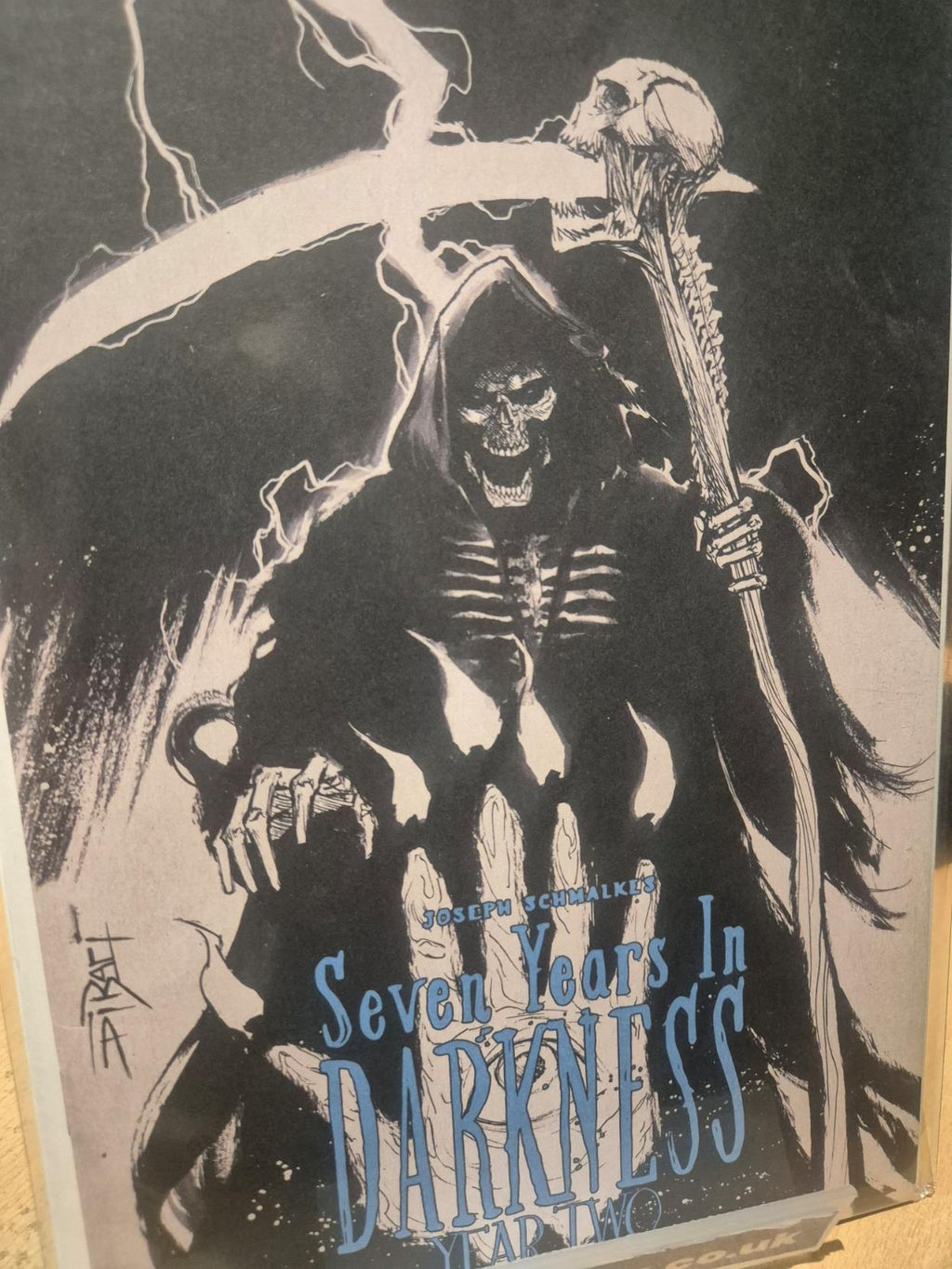 SEVEN YEARS IN DARKNESS: YEAR TWO, #3, CHRISTIAN DIBARI INCENTIVE VARIANT (1:10)