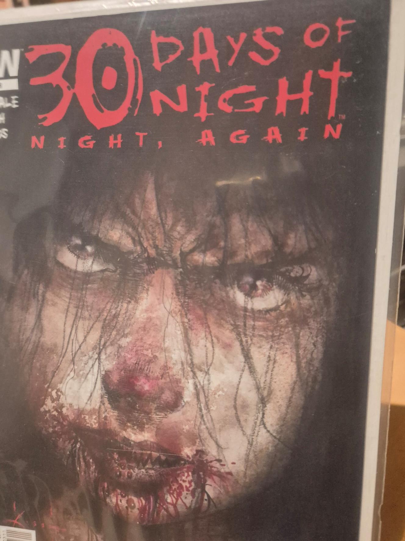 30 DAYS OF NIGHT: NIGHT AGAIN, #3,  SAM KIETH COVER, IDW, NM-