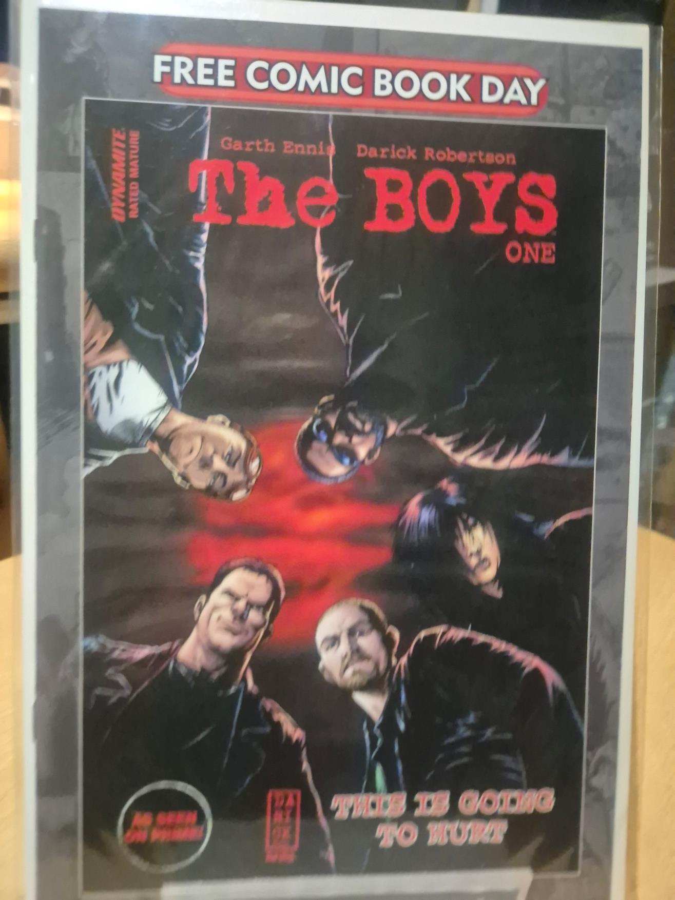 THE BOYS #1, FREE COMIC BOOK DAY 2020, DYNAMITE, NM-