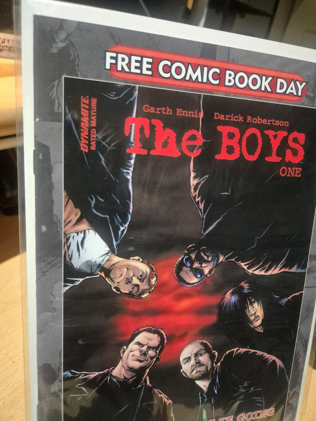 THE BOYS #1, FREE COMIC BOOK DAY 2020, DYNAMITE, NM-