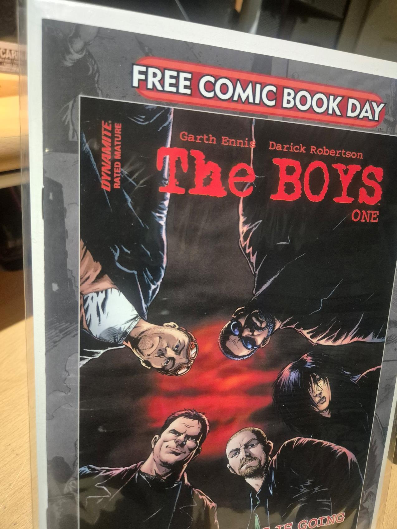 THE BOYS #1, FREE COMIC BOOK DAY 2020, DYNAMITE, NM-