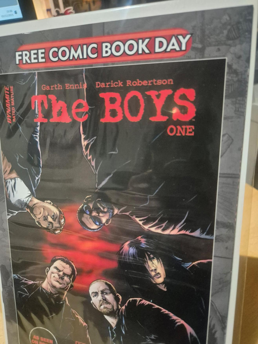 THE BOYS #1, FREE COMIC BOOK DAY 2020, DYNAMITE, NM-