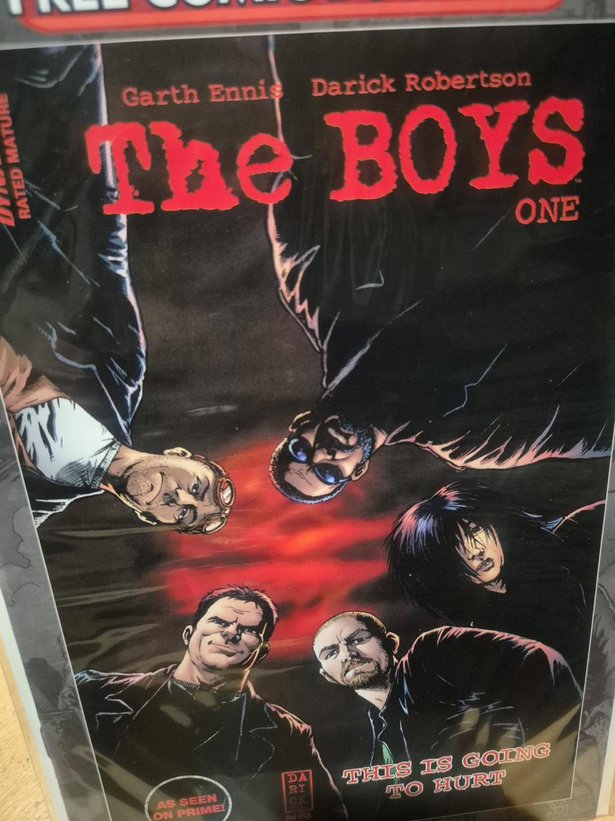 THE BOYS #1, FREE COMIC BOOK DAY 2020, DYNAMITE, NM-