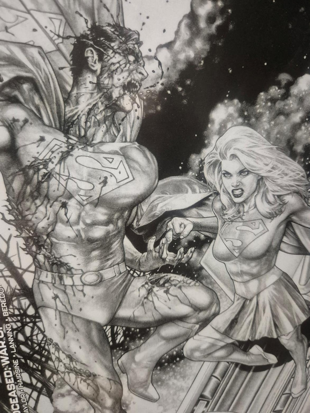 DCEASED: WAR OF THE UNDEAD GODS, #1, JAY ANACLETO CARD STOCK VARIANT, NEW/MINT