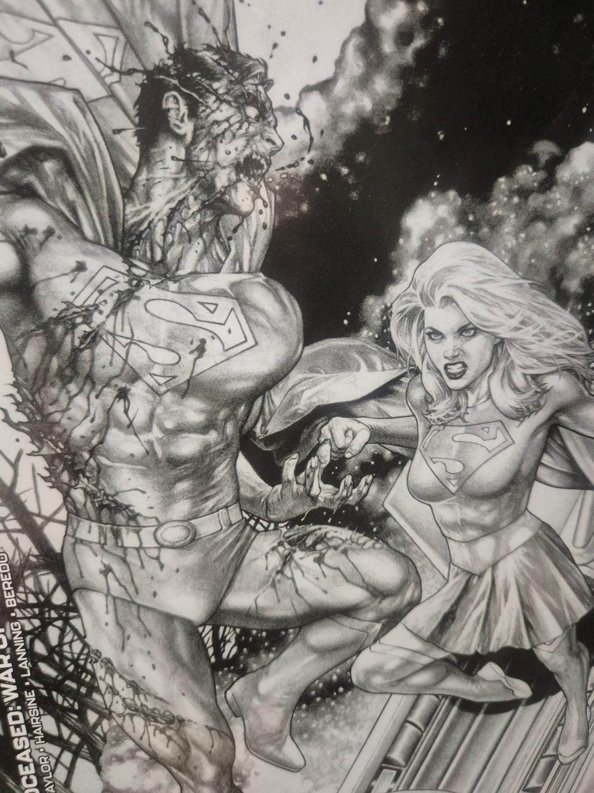 DCEASED: WAR OF THE UNDEAD GODS, #1, JAY ANACLETO CARD STOCK VARIANT, NEW/MINT