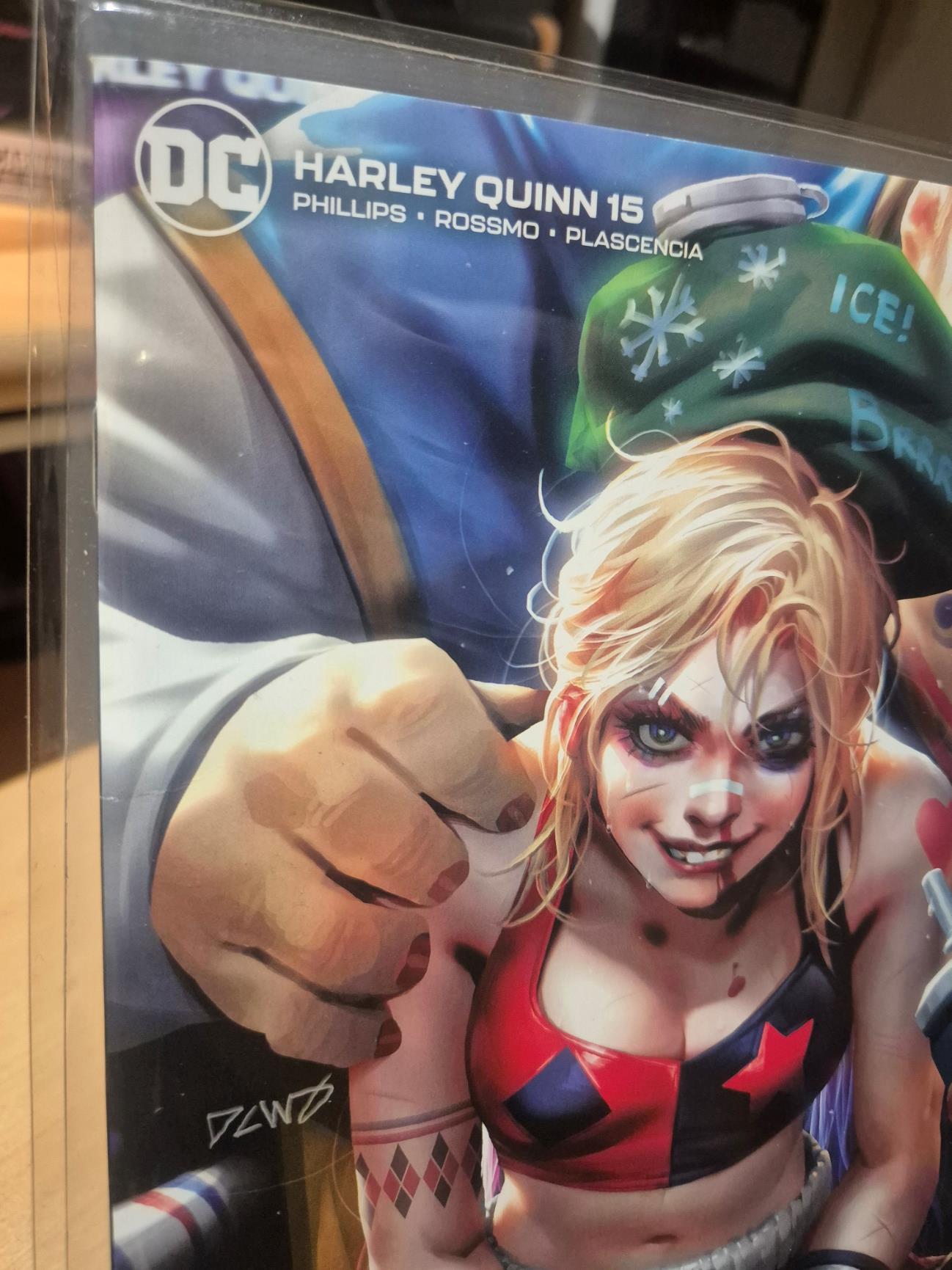 HARLEY QUINN, #15, DERRICK CHEW VARIANT, AMAZING COVER! MINT