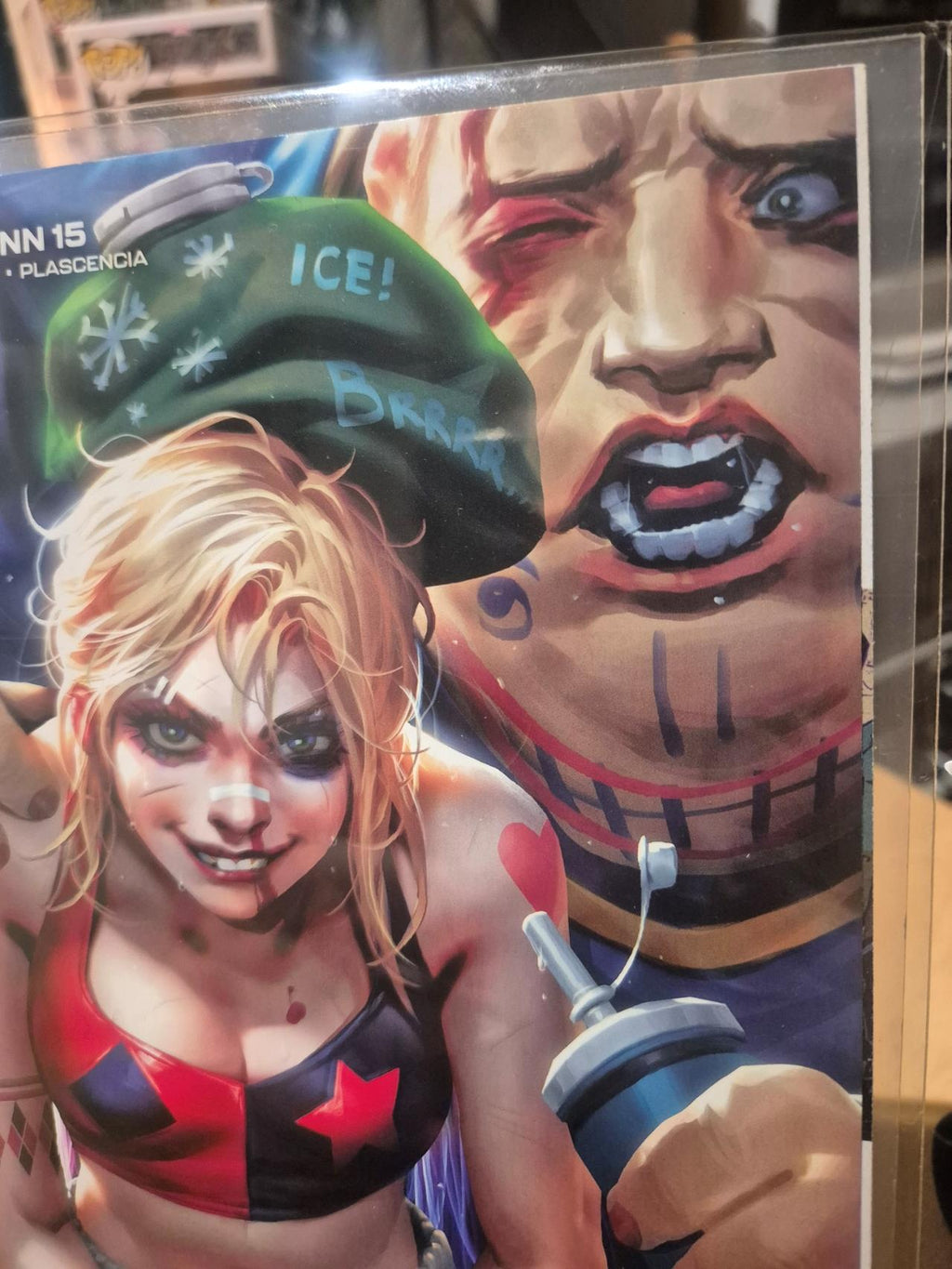 HARLEY QUINN, #15, DERRICK CHEW VARIANT, AMAZING COVER! MINT