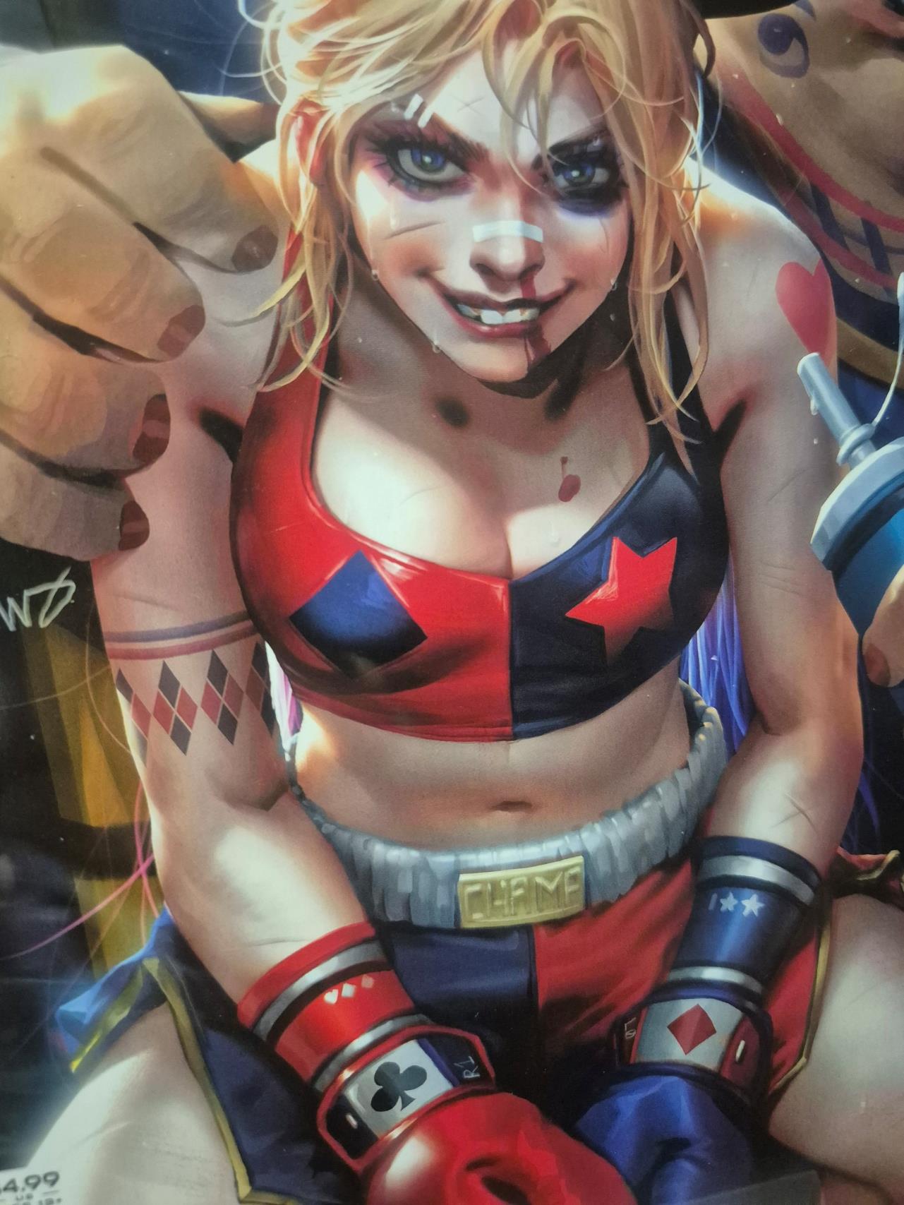 HARLEY QUINN, #15, DERRICK CHEW VARIANT, AMAZING COVER! MINT