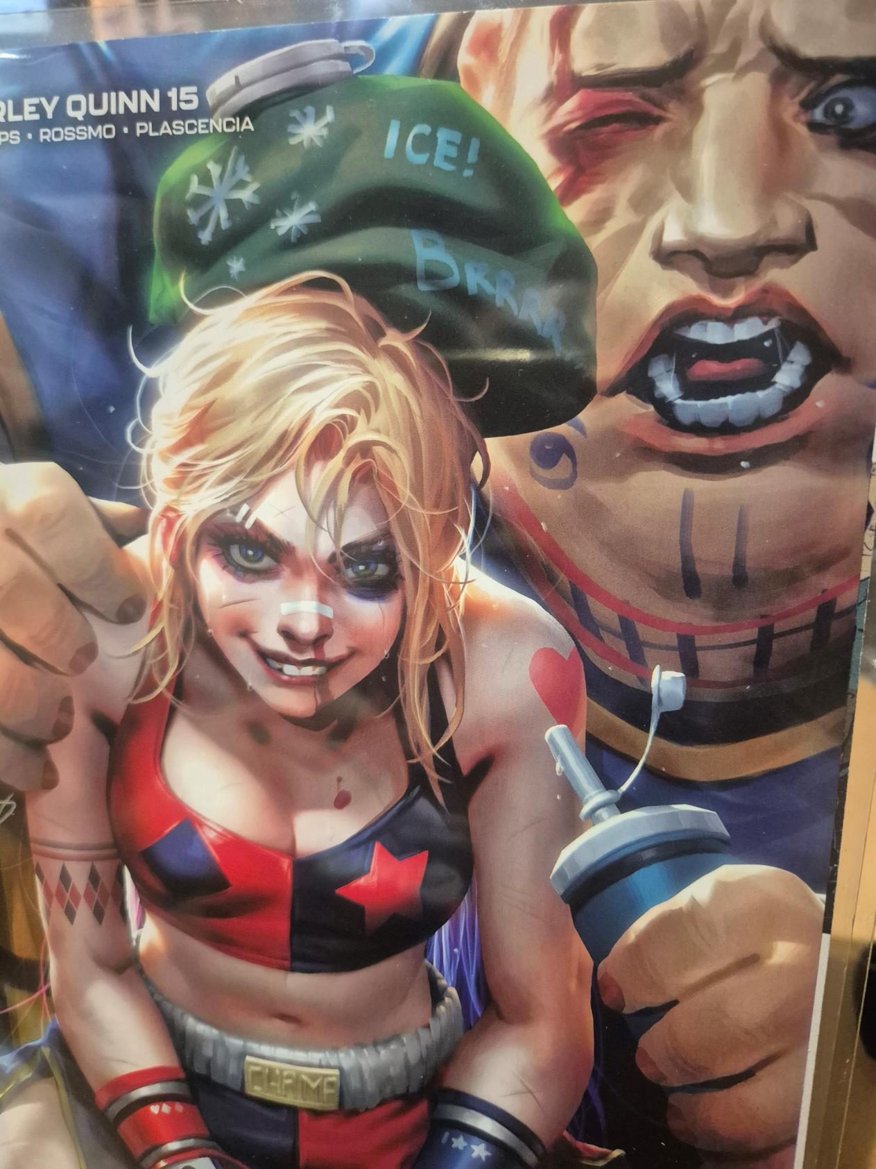 HARLEY QUINN, #15, DERRICK CHEW VARIANT, AMAZING COVER! MINT